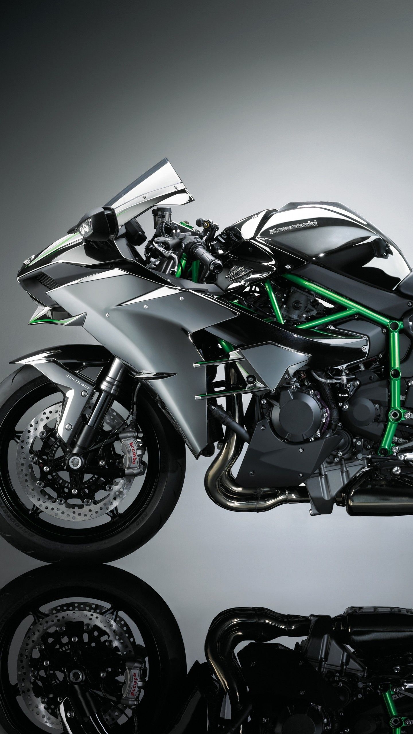 1440x2560 Wallpaper Kawasaki Ninja H 4K, Automotive / Bikes, Phone