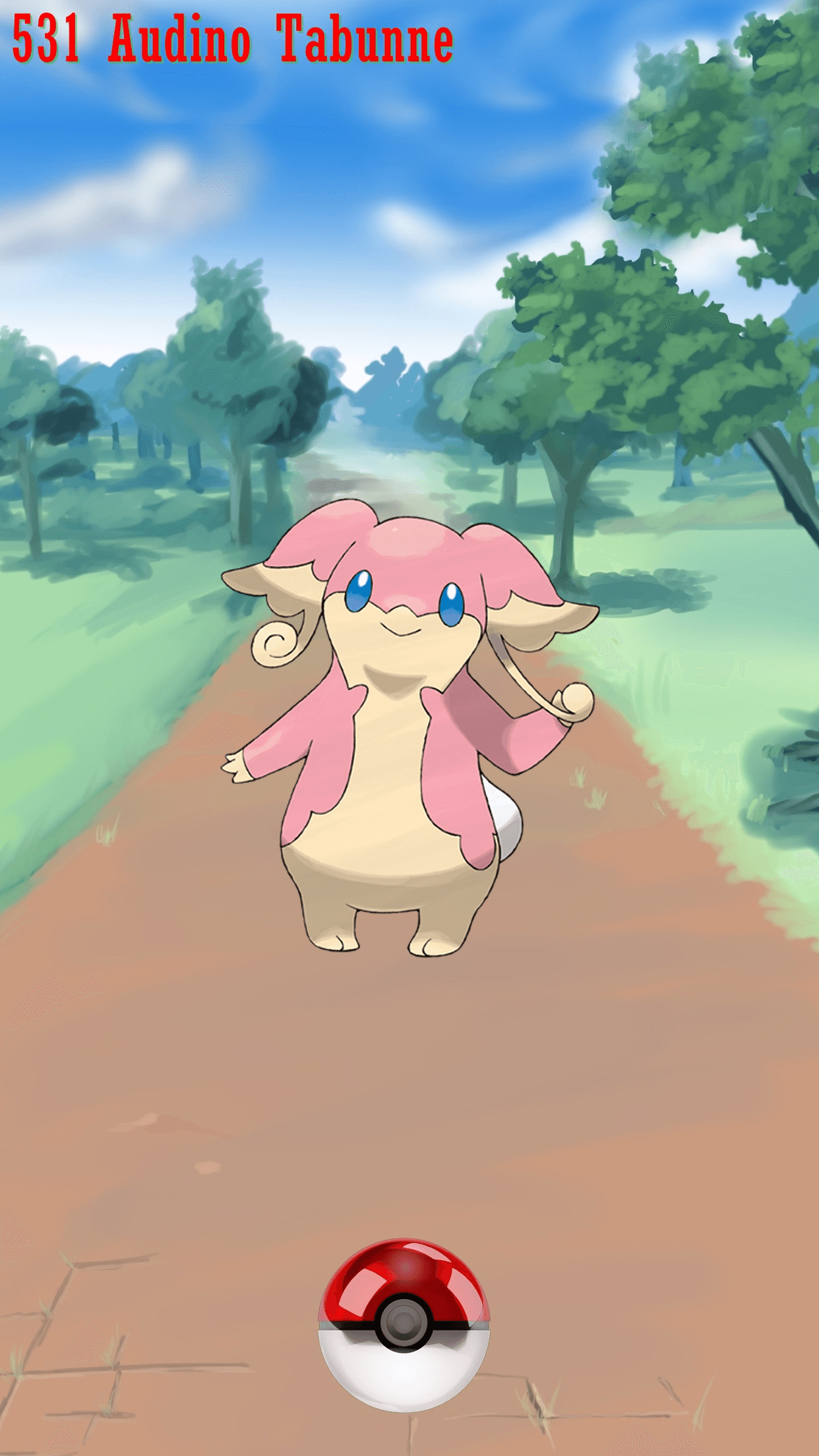 1250x2210 Street Pokeball Audino Tabunne, Phone