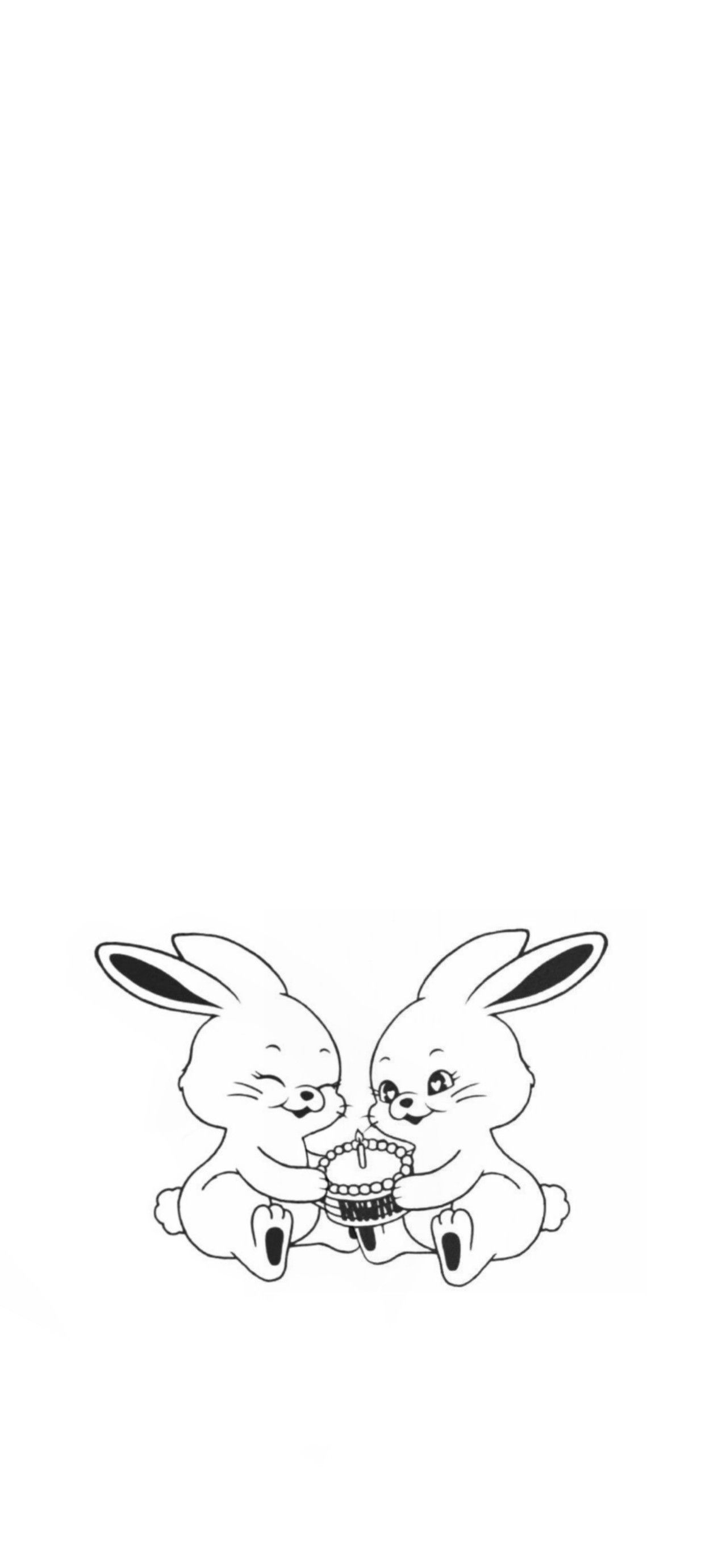 1250x2760 Newjeans white bunny wallpaper, Phone