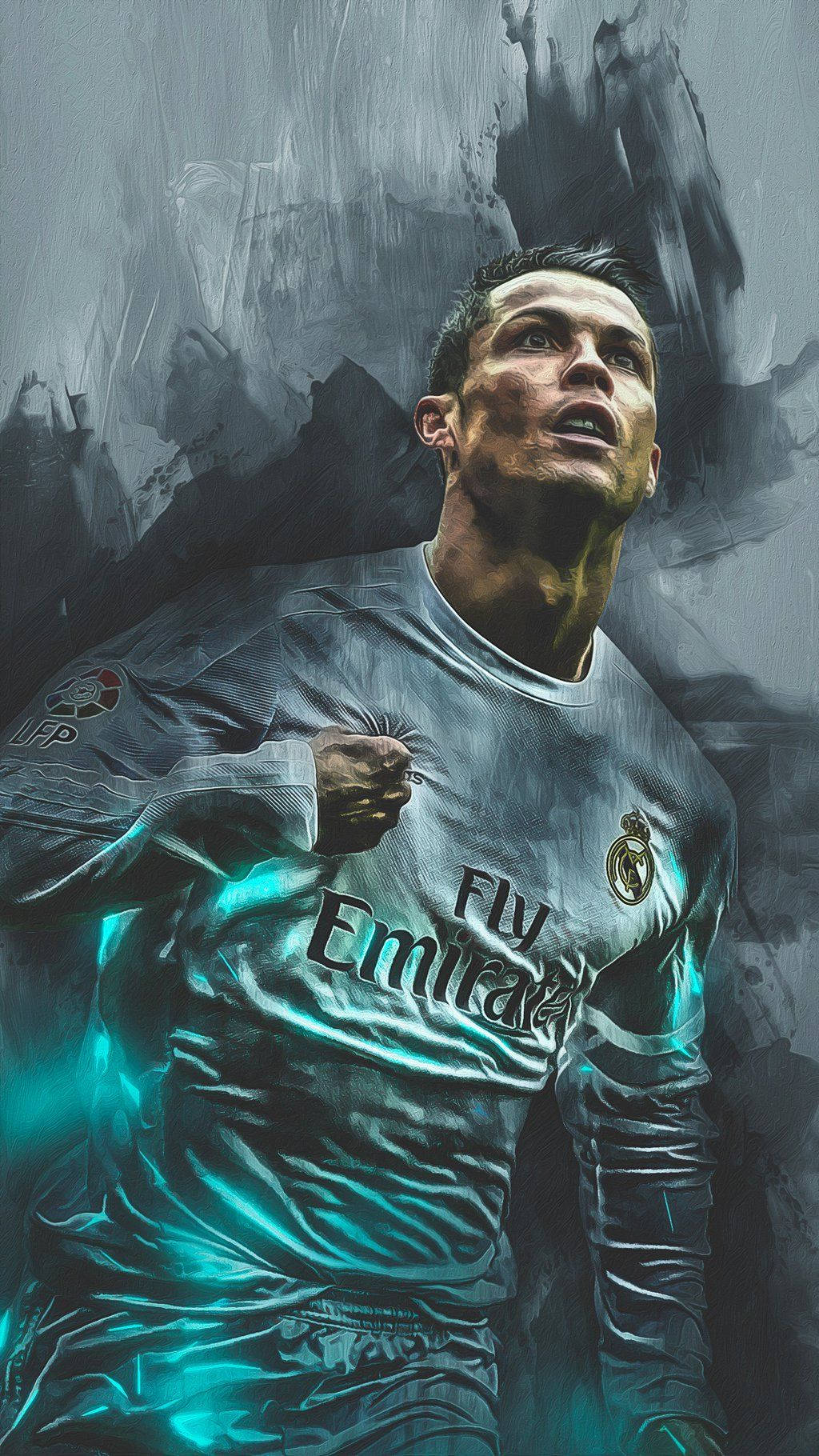 1030x1820 Download Cristiano Ronaldo Digital Paint Artwork Wallpaper, Phone