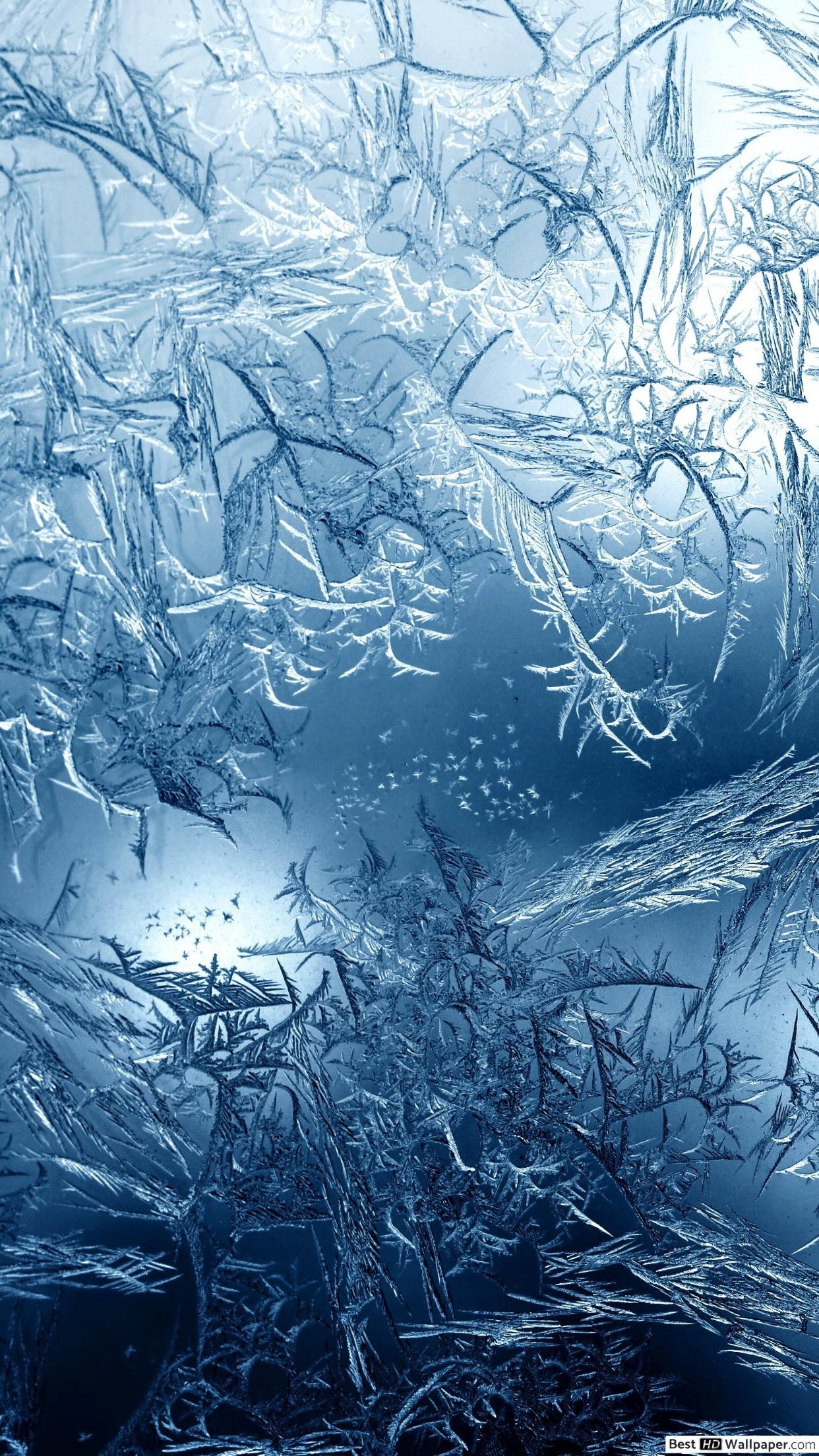 1250x2210 Frosted Ice HD wallpaper download, Phone