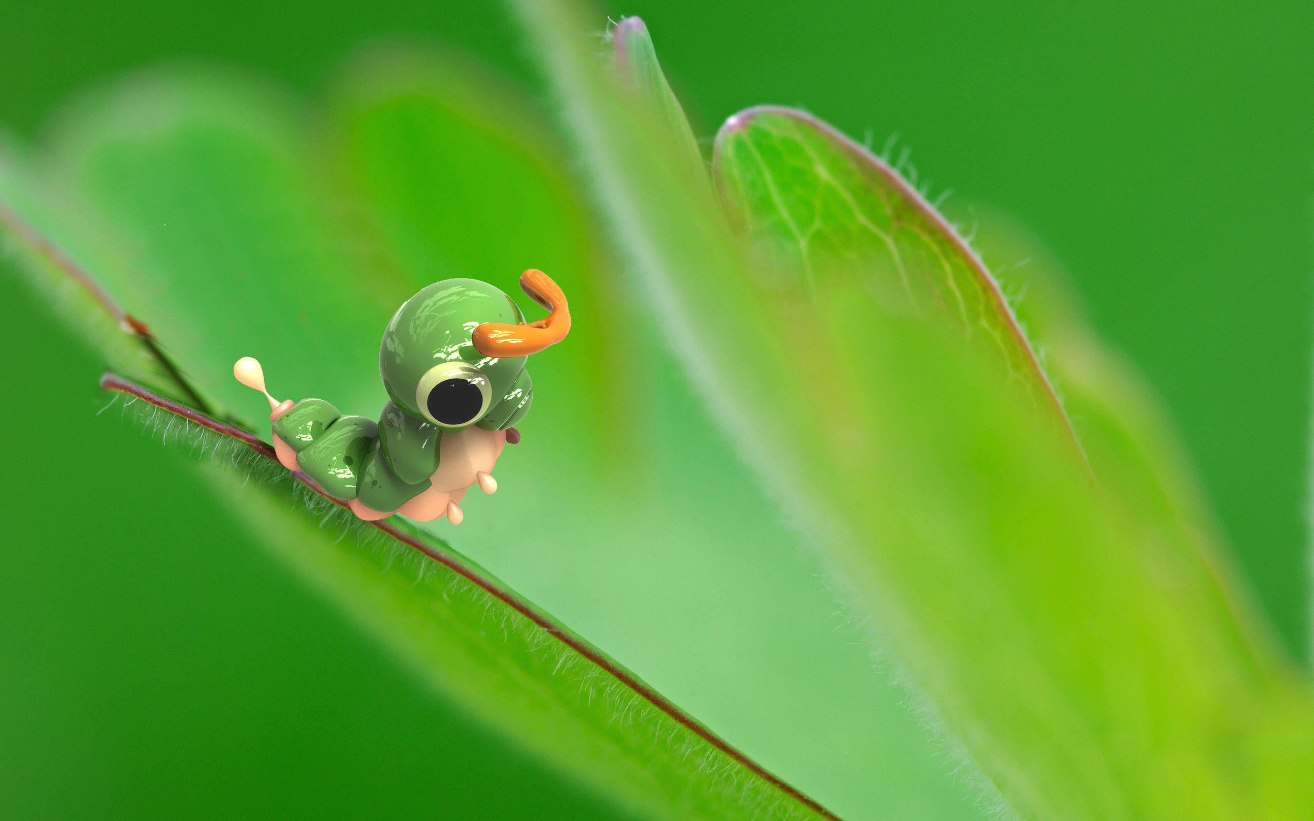 2560x1600 Reddit Pics: 3D Pokemon: Caterpie, Desktop