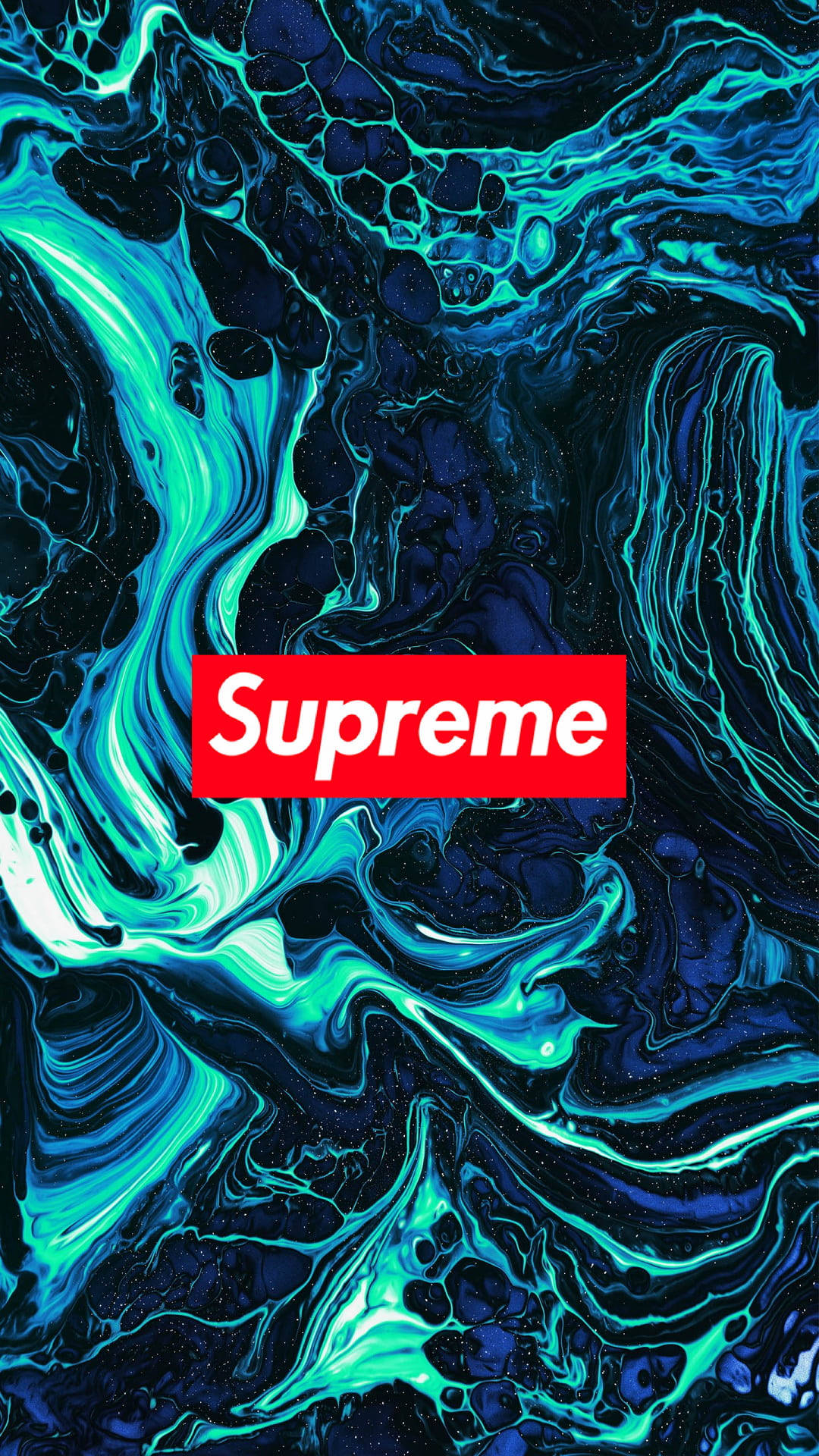 1080x1920 Download Drippy Aesthetic Supreme Logo Wallpaper, Phone