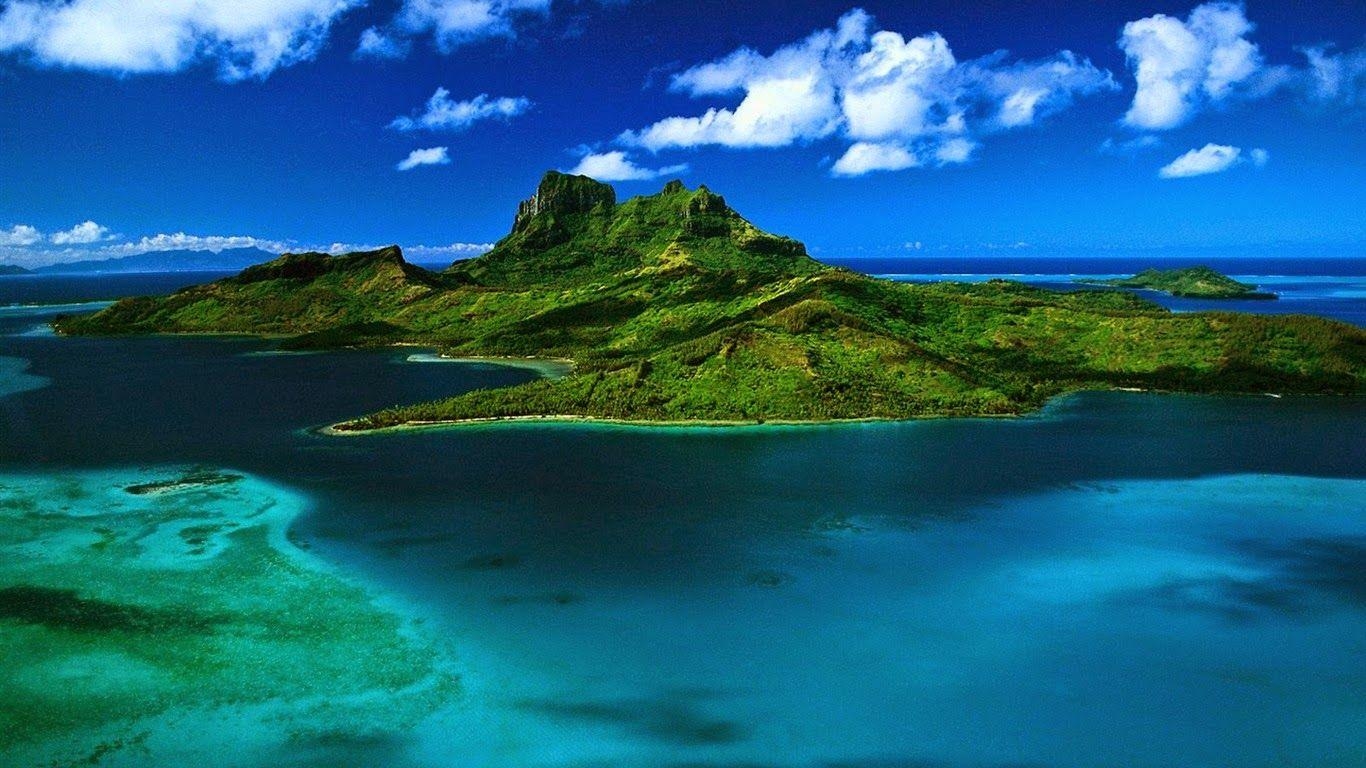 1370x770 Bora Bora Wallpaper, Desktop