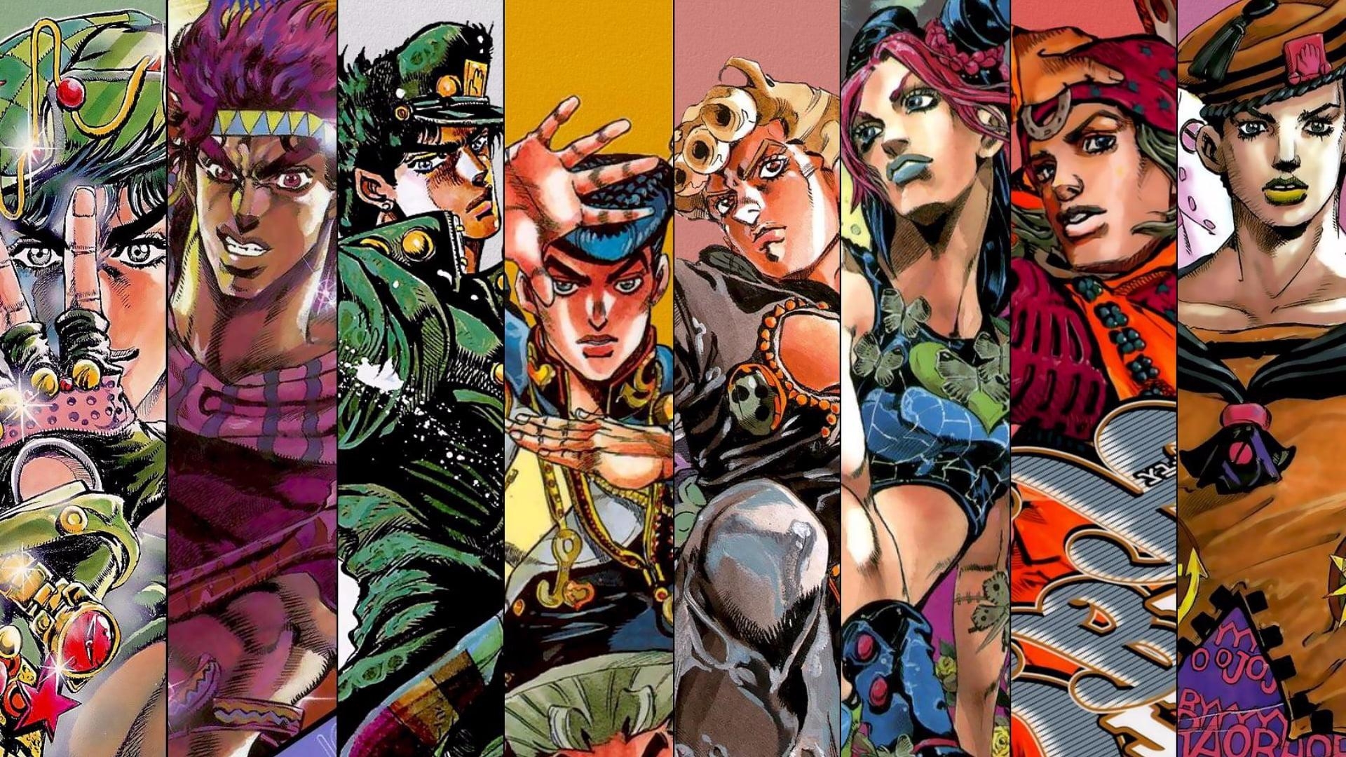 1920x1080 Anime characters illustration, JoJo's Bizarre Adventure, Desktop