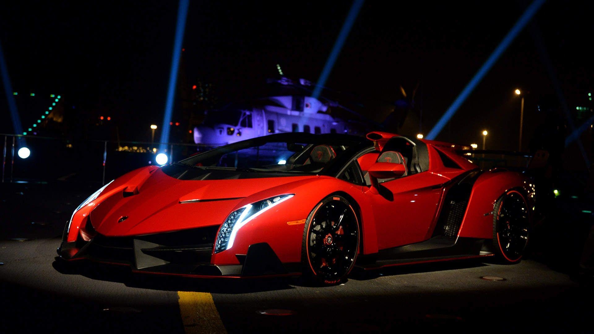 1920x1080 red lamborghini veneno roadster poster list, Desktop