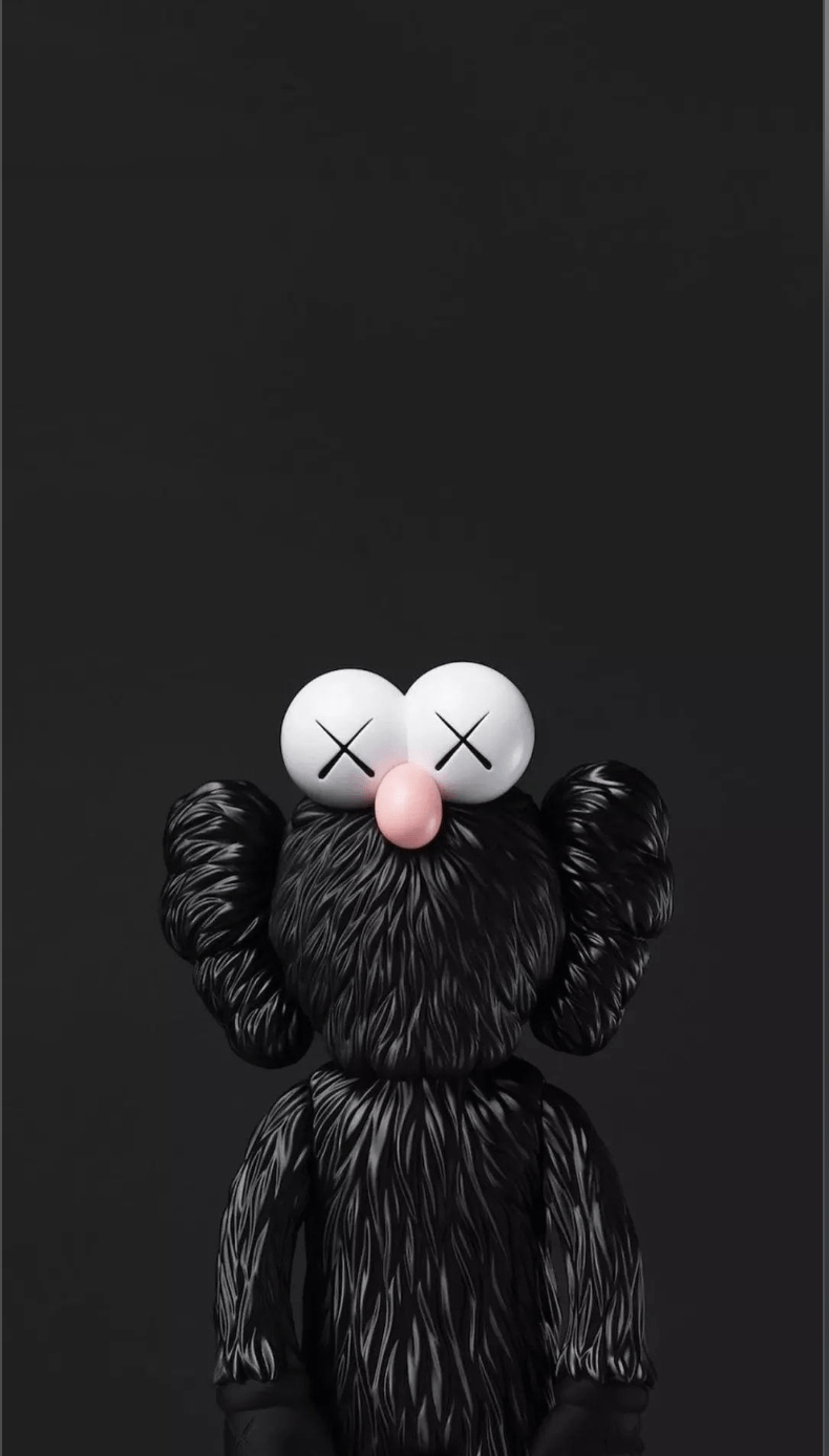 790x1390 Kaws Background, Phone