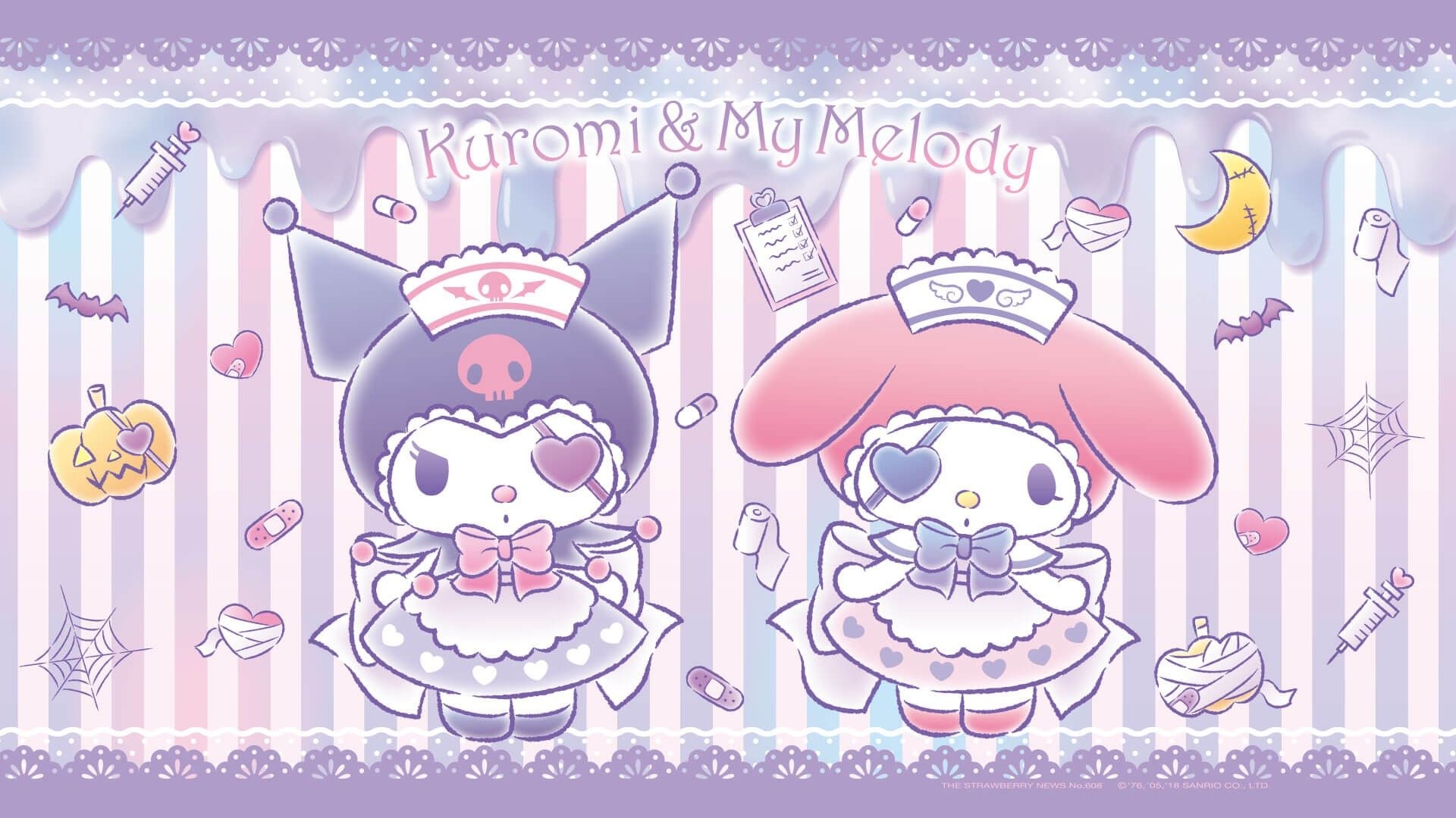 1920x1080 Kuromi et Melody. My melody wallpaper, Hello kitty wallpaper hd, Sanrio wallpaper, Desktop