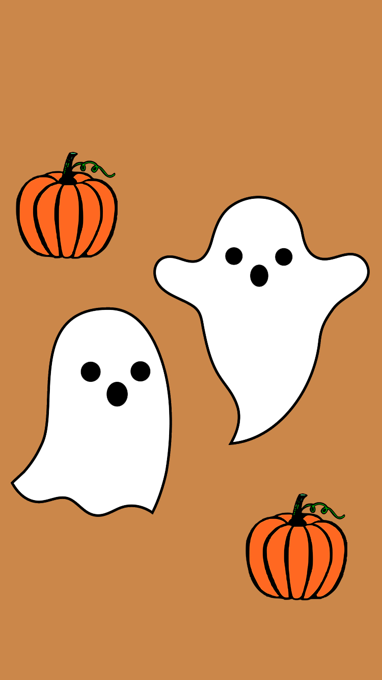 750x1340 Halloween Ghost Wallpaper.kolpaper.com, Phone