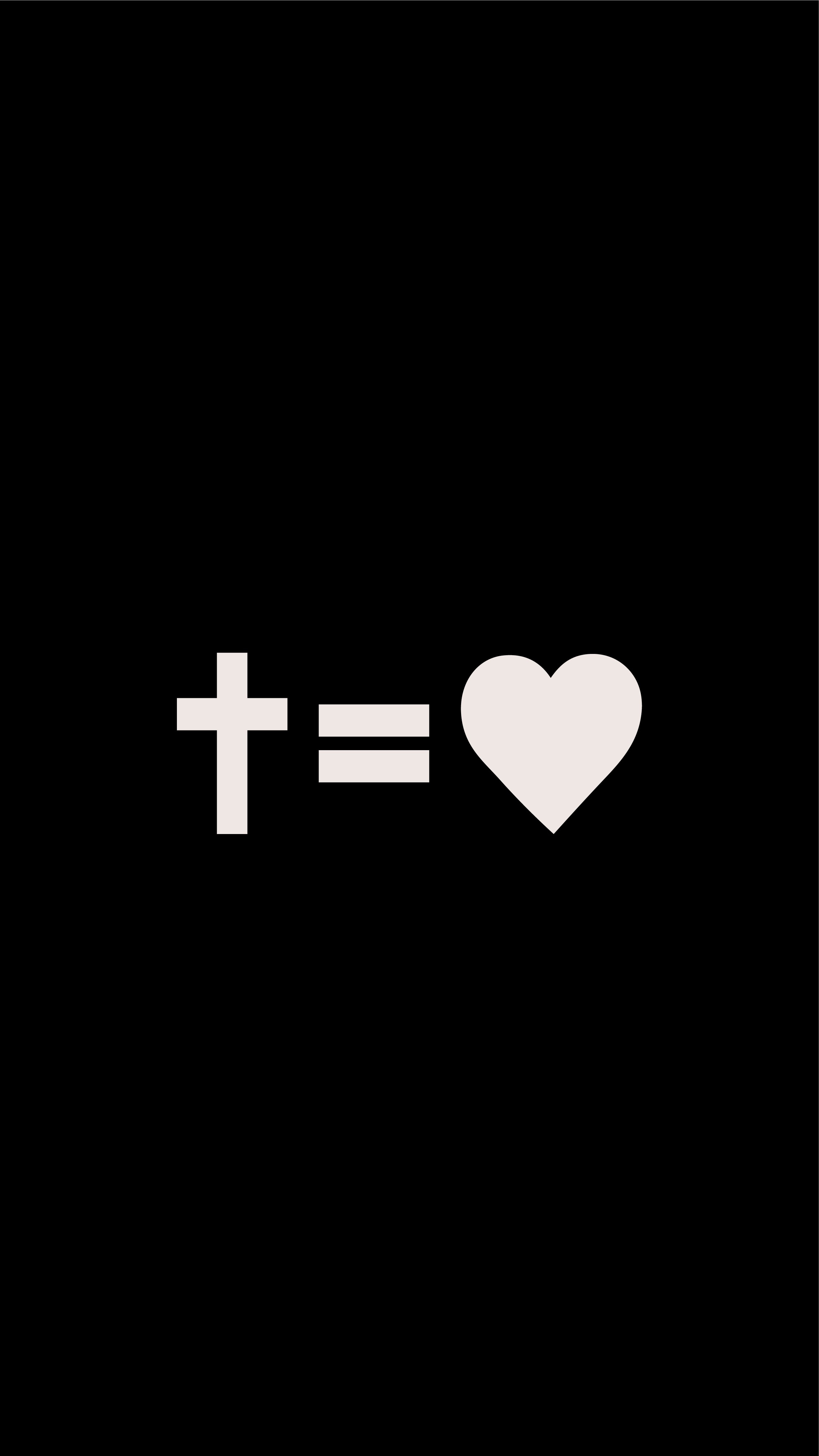 2590x4600 Cross Equals Love, Invite Cards, Banners, Social Media, Phone Wallpaper & More!, Phone