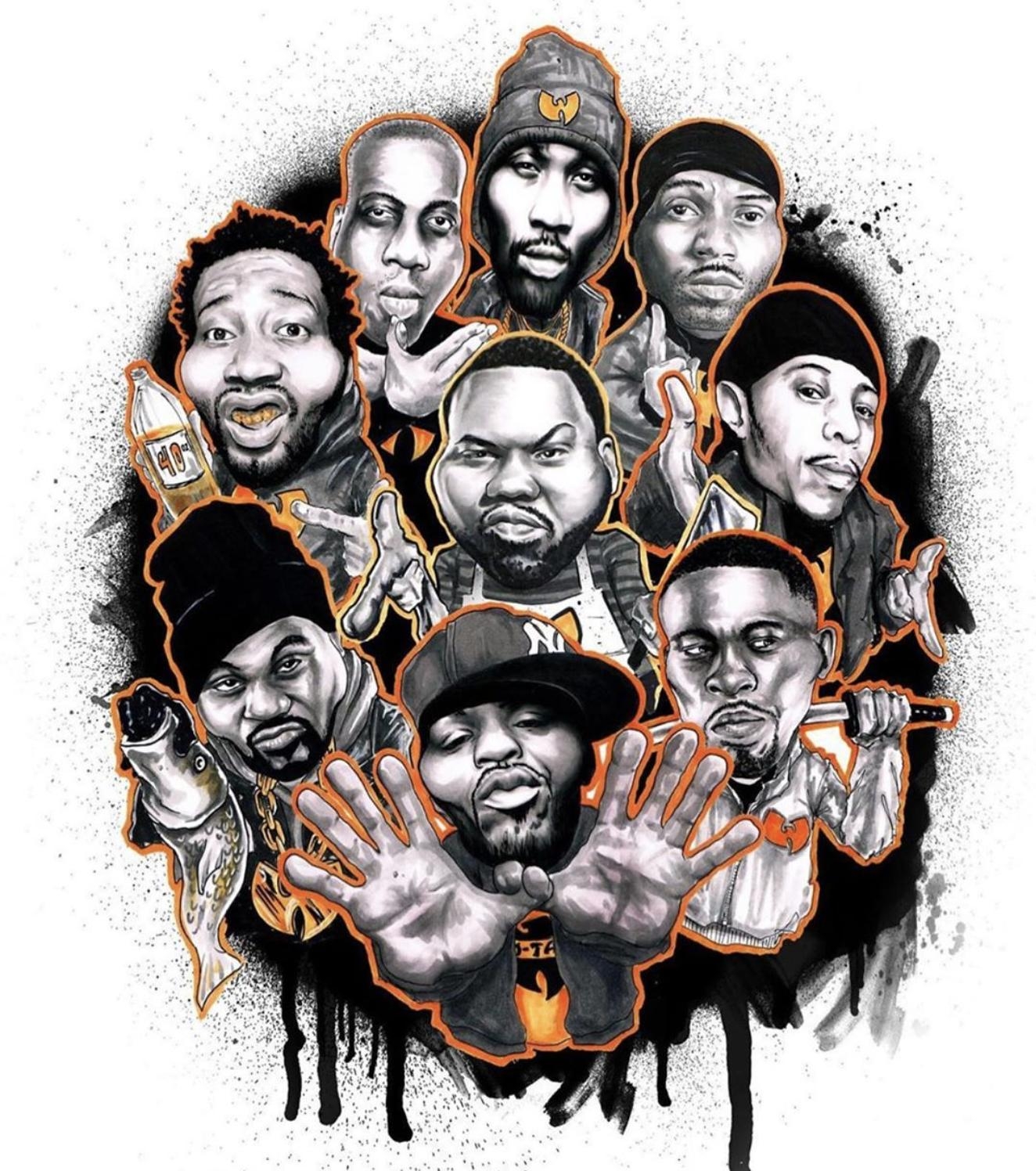 1330x1500 Wu Tang Clan bunch of wise men, Phone