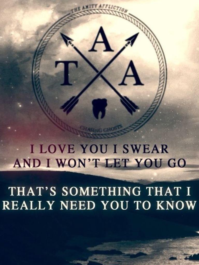 770x1030 Amity Affliction Lyrics Love Wallpaper, Phone