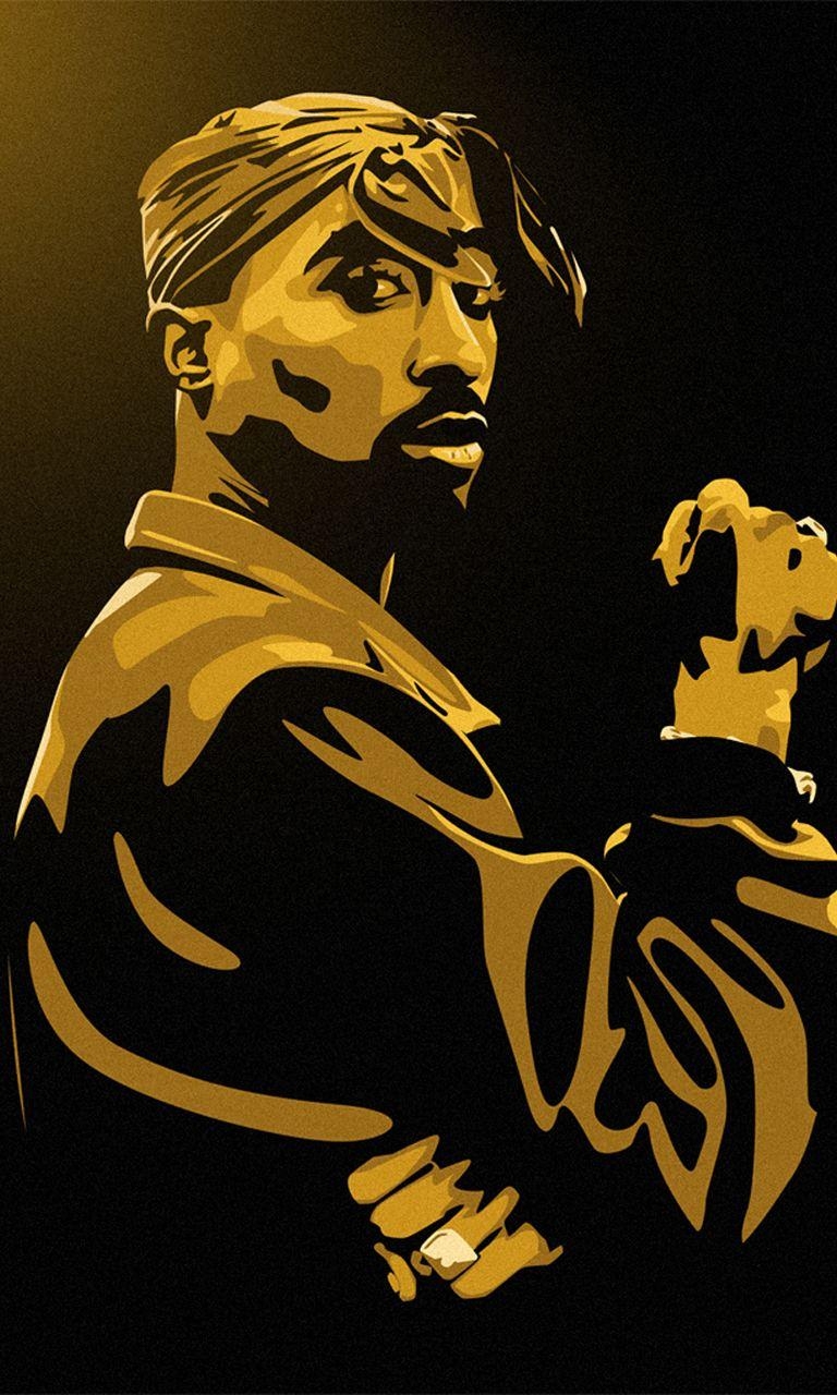 770x1280 Tupac Shakur iPhone Wallpaper, Phone