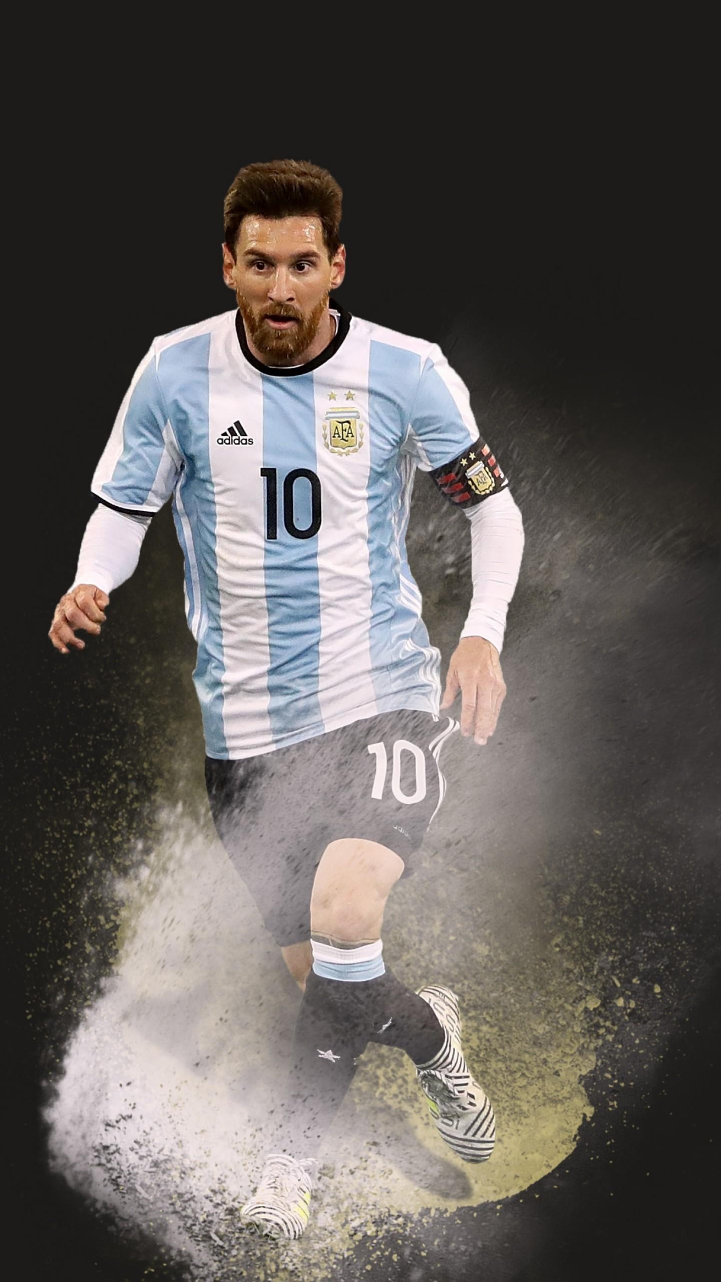 1440x2560 Wallpaper Lionel Messi, soccer, football, 4k, Sport, Phone