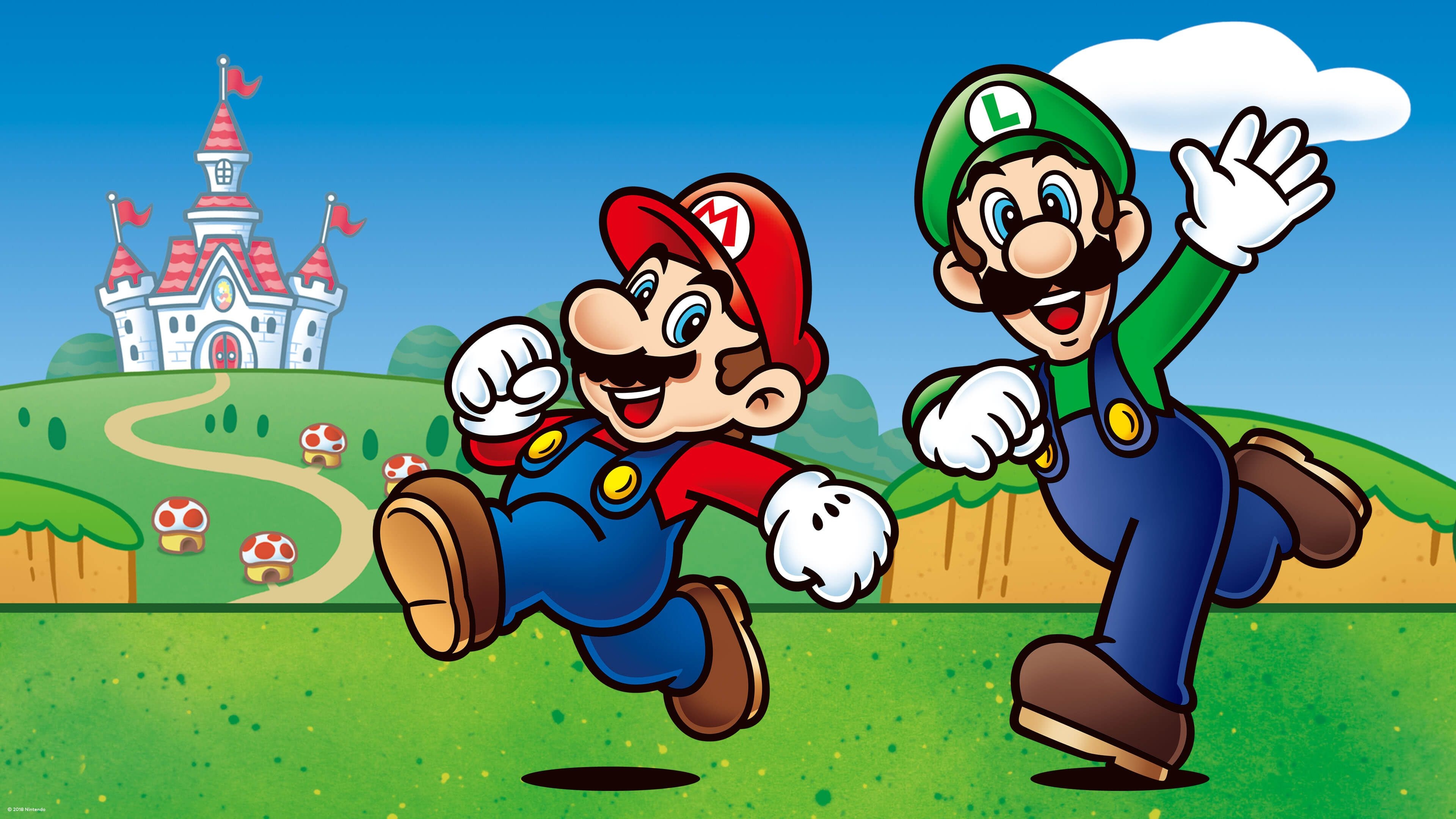 3840x2160 Mario And Luigi UHD 4K Wallpaper, Desktop