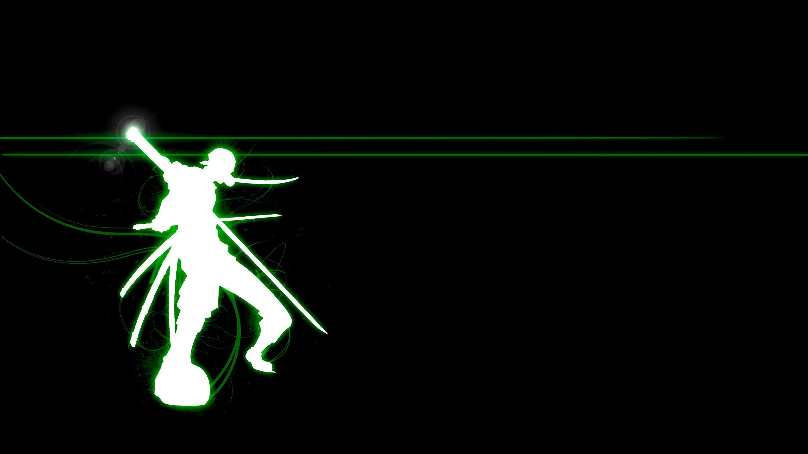 2740x1540 Silhouette Roronoa Zoro Black Wallpaper Anime Wallpaper, Desktop