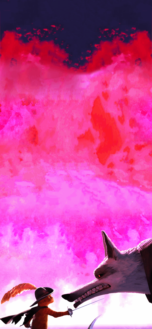 640x1390 I made a Puss in Boots wallpaper, Phone