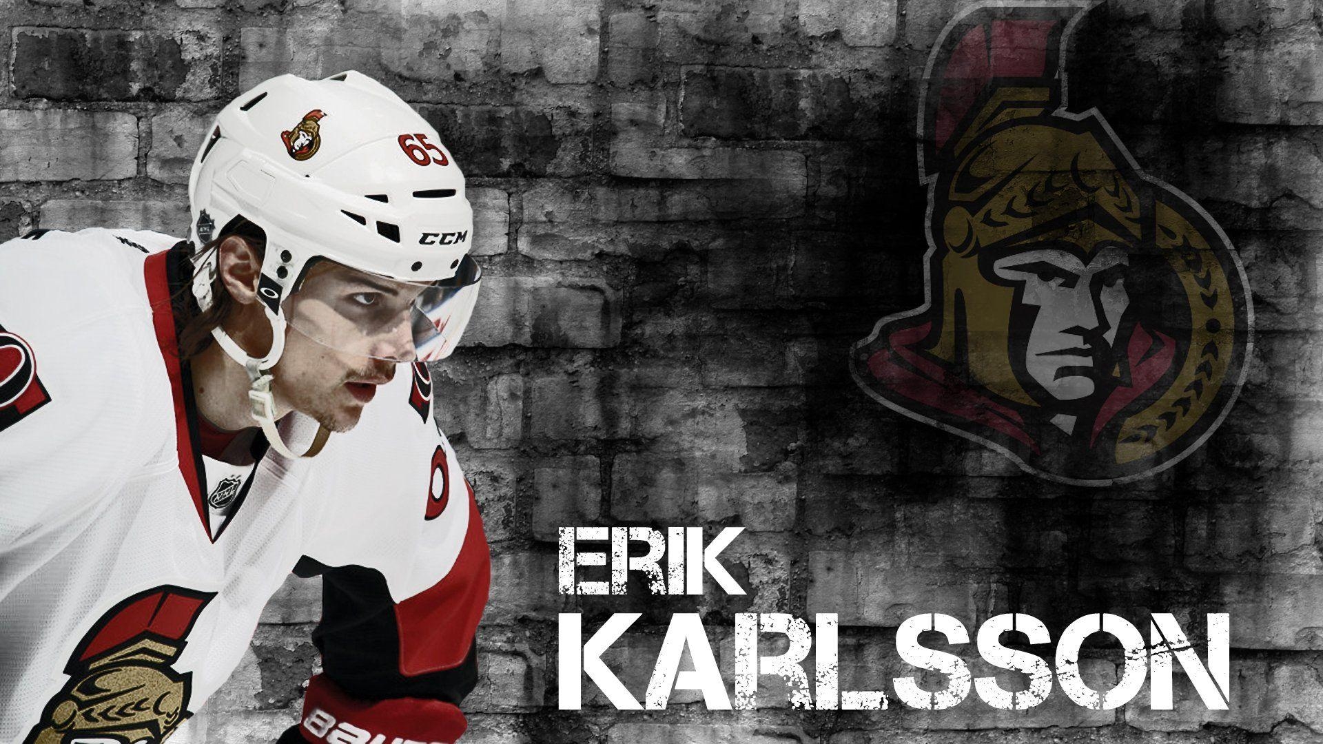 1920x1080 Erik Karlsson Poster Wallpaper, Desktop