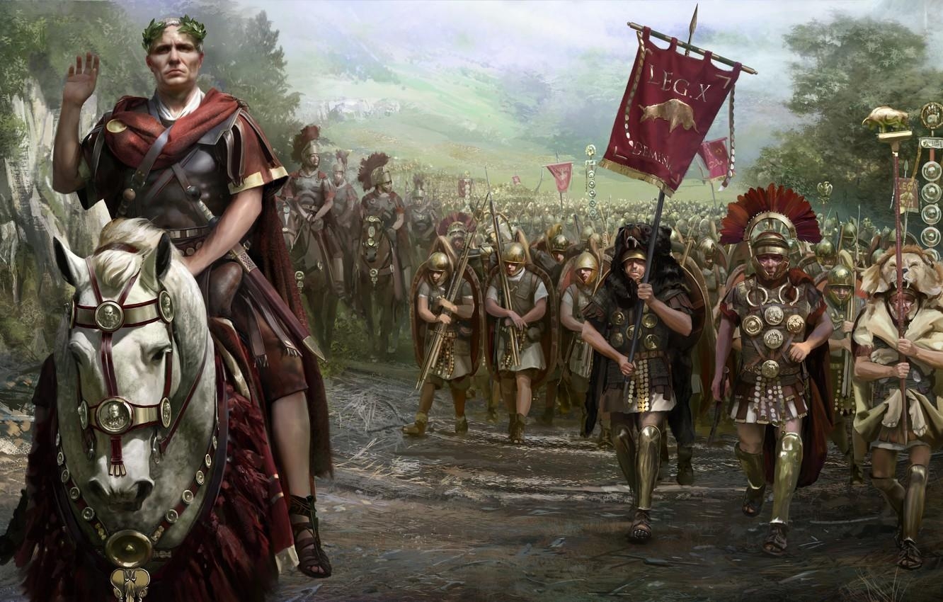 1340x850 Wallpaper Total War, Army, Background, Legion, DLC, Legionnaires, Video Game, Infantry, Total War: Rome Legio, The Creative Assembly, Gaius Julius Caesar, Romans, Caesar in Gaul, Leg. X Gemina, Total War: Rome, Desktop