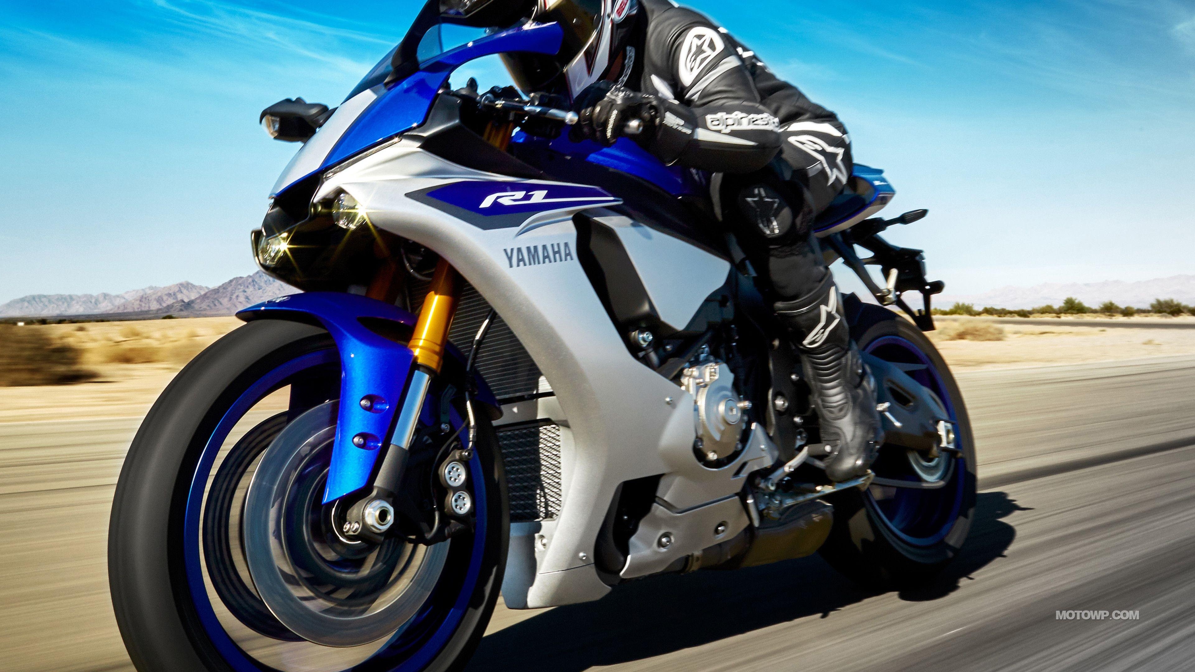 3840x2160 Yamaha R1 Wallpaper, Desktop