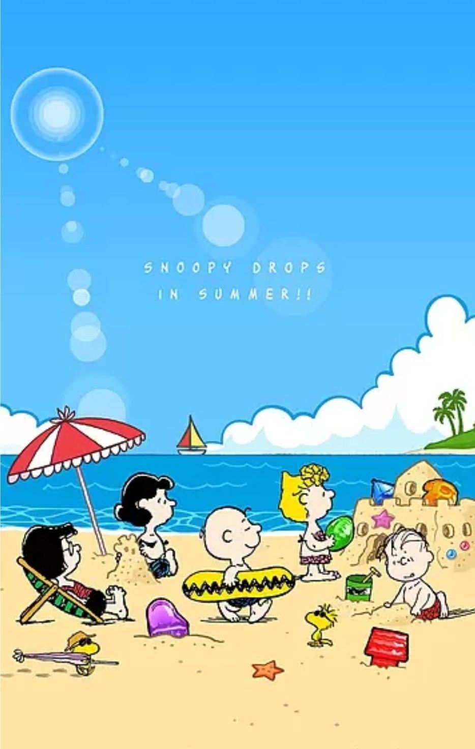 940x1480 Snoopy Summer Wallpaper Free Snoopy Summer Background, Phone