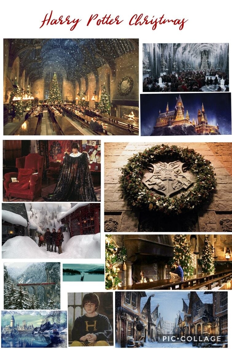 760x1140 Harry Potter Christmas Edit, Phone