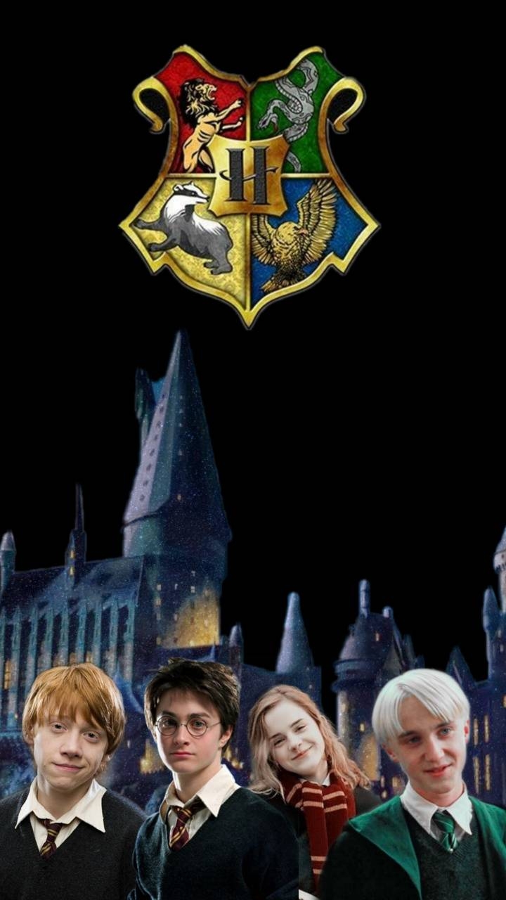 720x1280 Hogwarts collage wallpaper, Phone