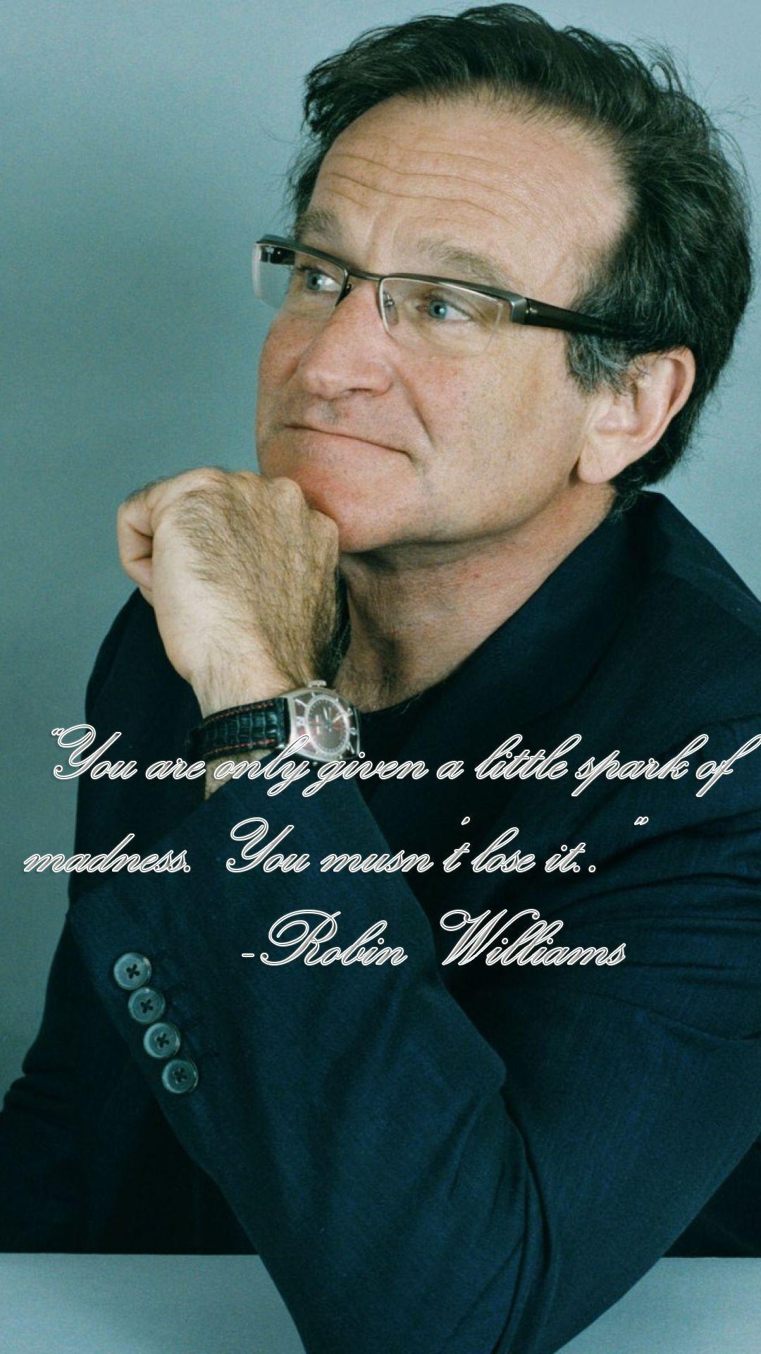 1080x1920 Robin Williams Spark Of Madness iPhone 6 Plus HD Wallpaper / iPod, Phone