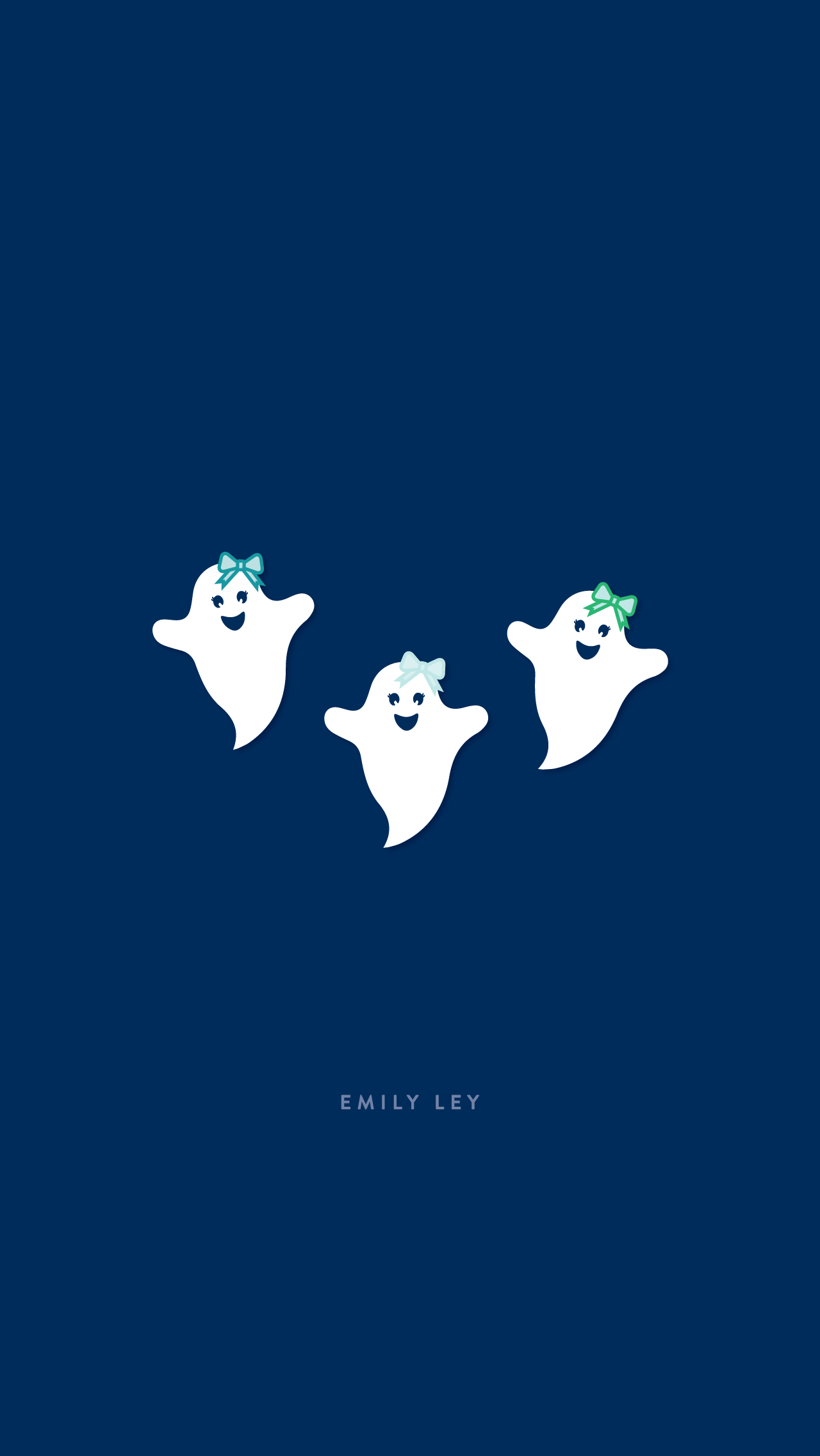 1280x2280 Free iPhone Wallpaper for Halloween. Ghosts Wallpaper. Navy, Phone