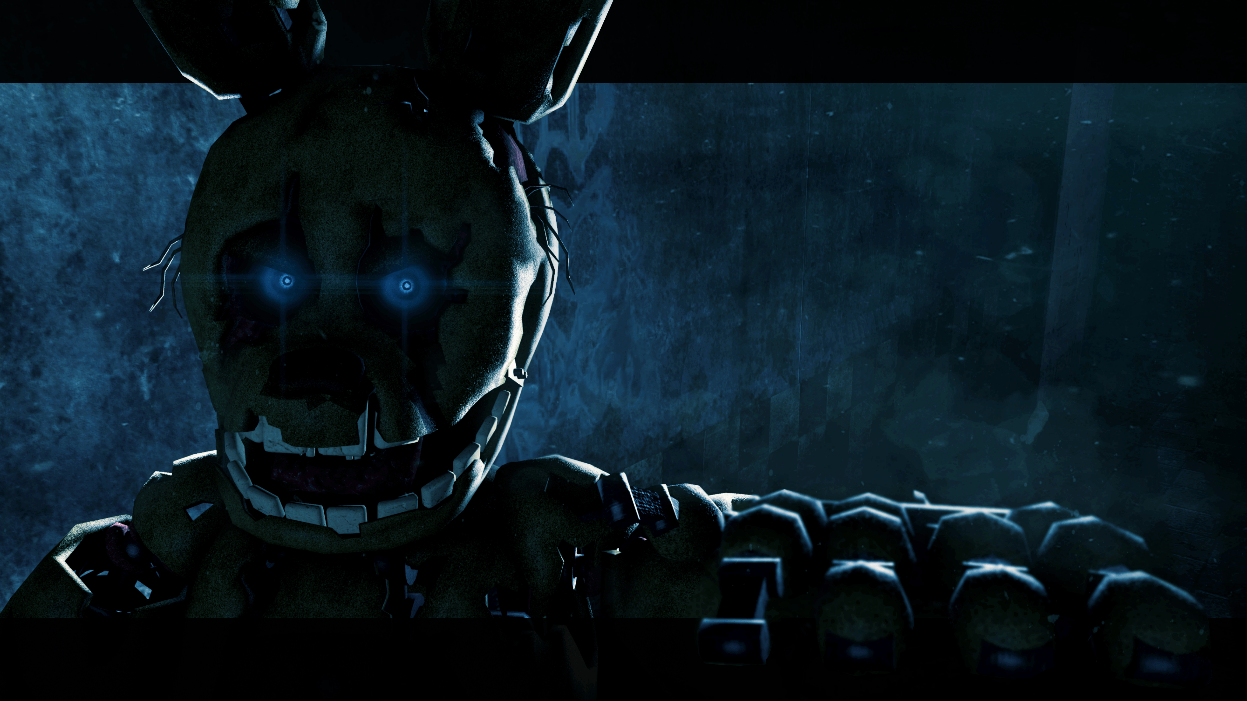 4100x2310 SFM FNAF Spring Trap. Fnaf, Fnaf Wallpaper, Five Nights At Freddy's, Desktop