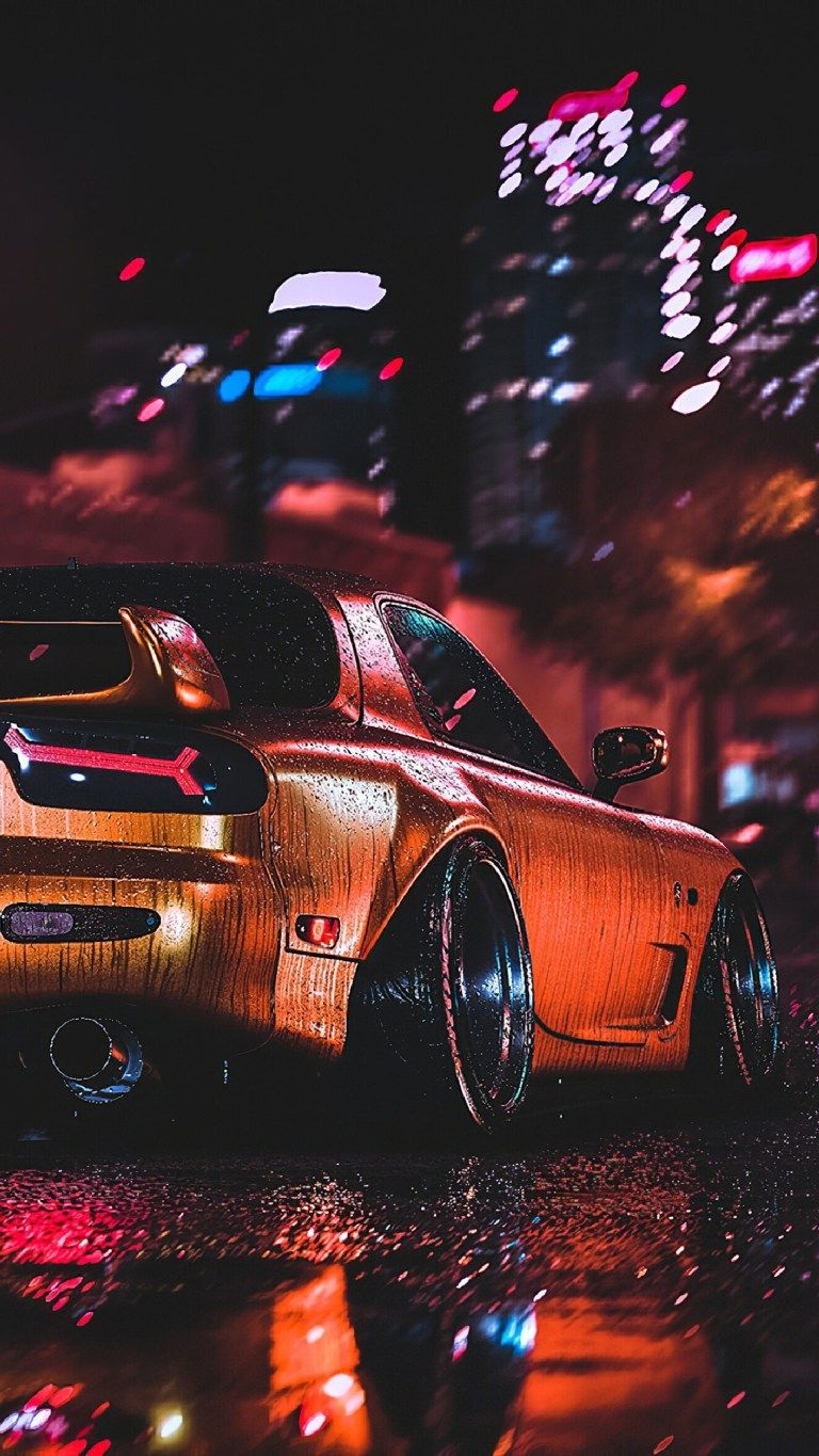 770x1370 JDM Cool Car Aesthetic 4K Wallpaper Download Free, Phone