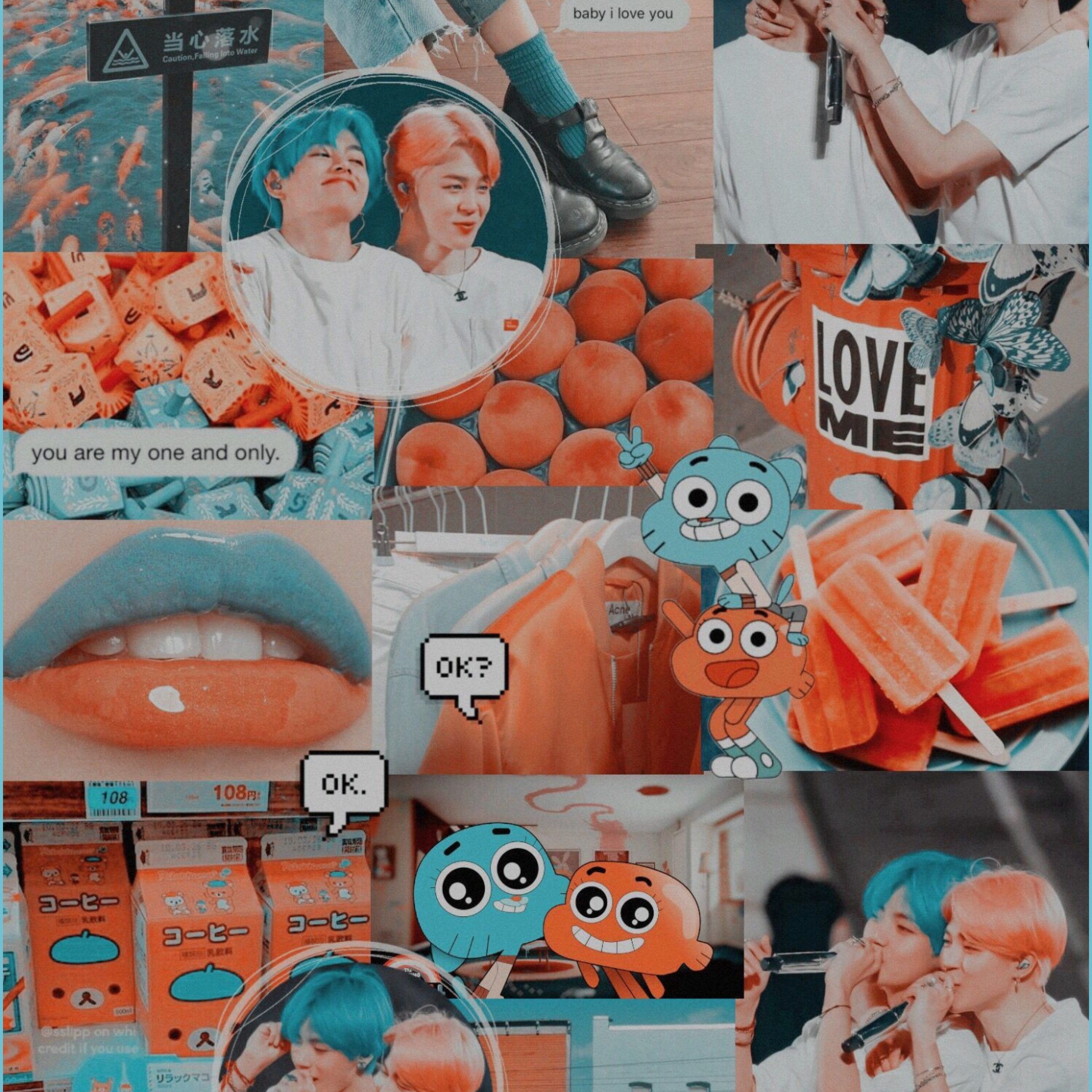 2560x2560 vmin Jimin taehyung v wallpaper bts lockscreen darwin gumball, Phone