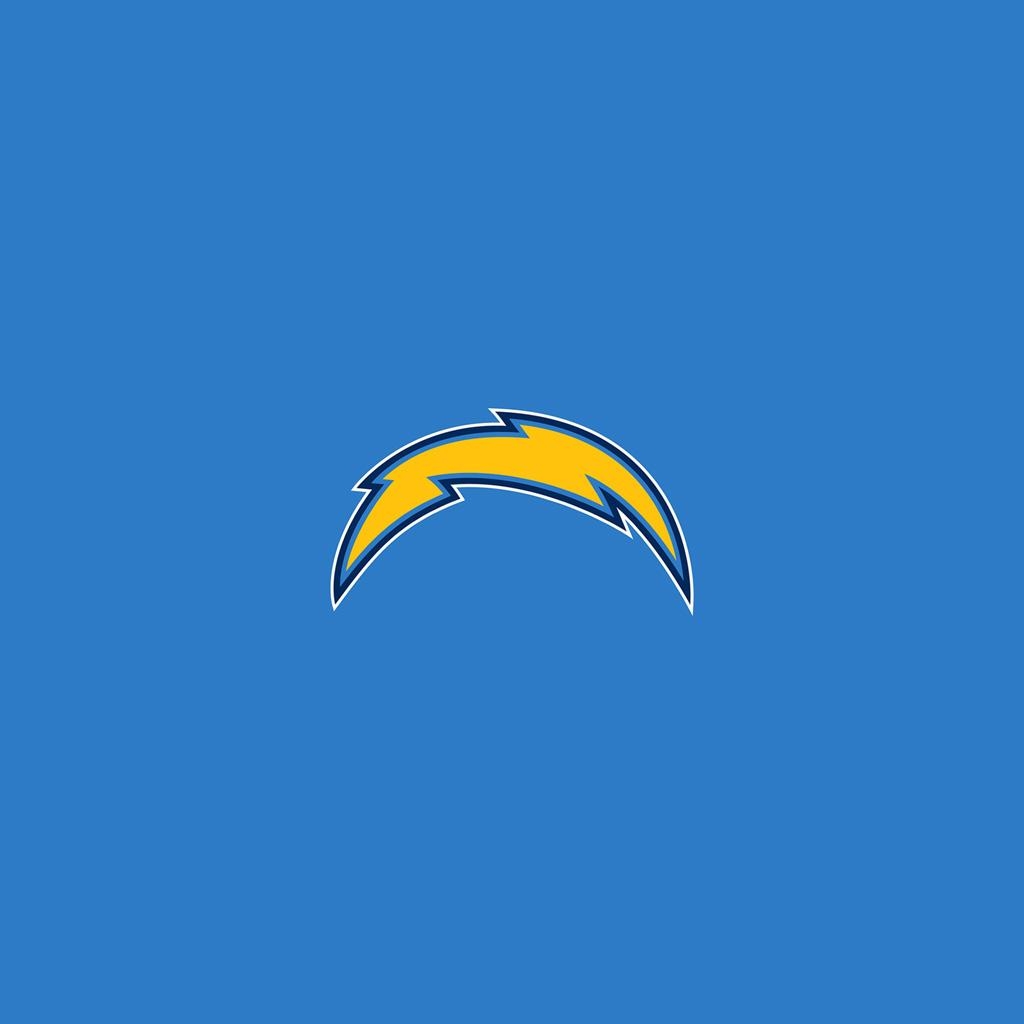 1030x1030 iPad Wallpaper with the San Diego Chargers Team Logos, Phone