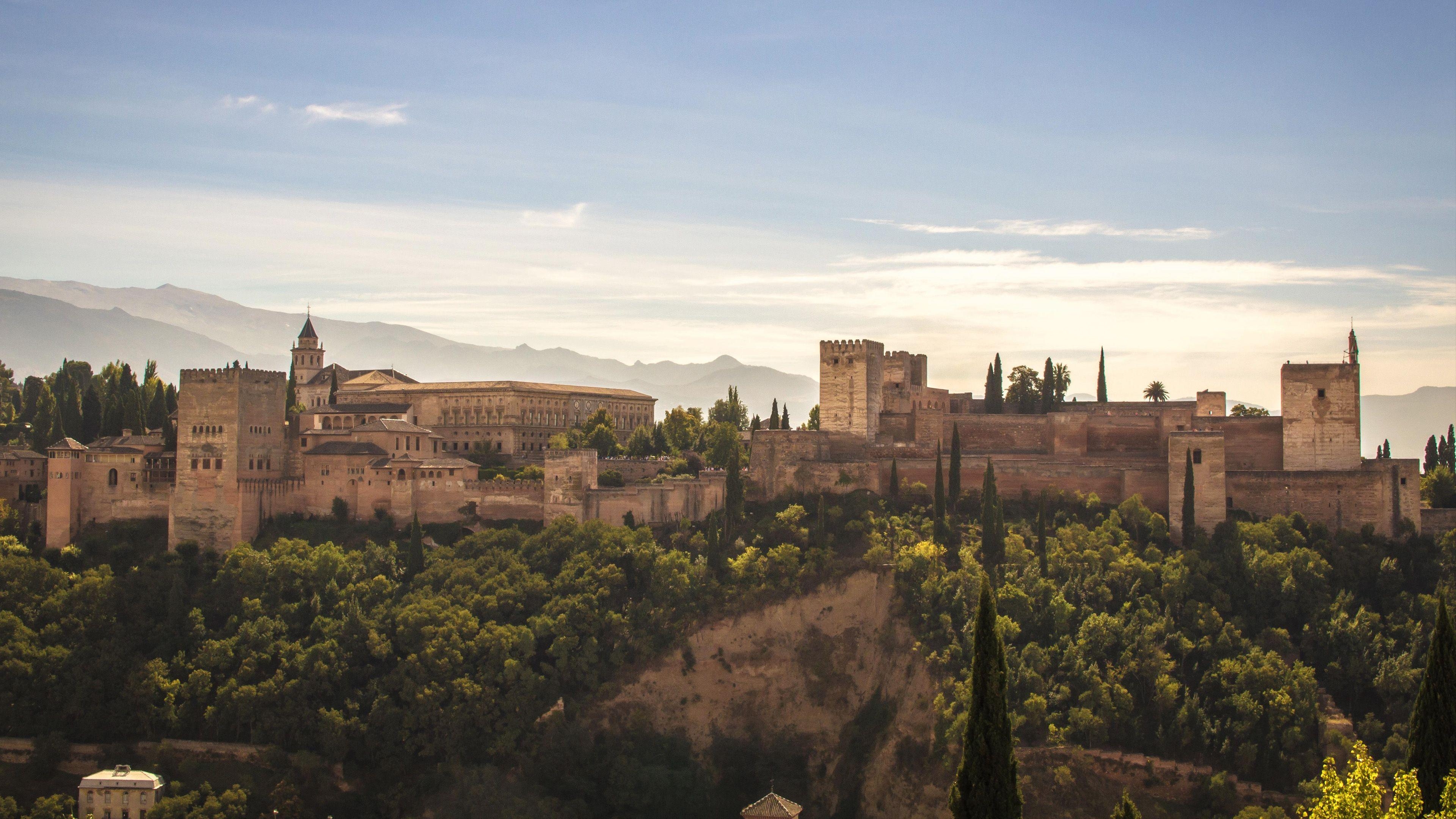 3840x2160 Alhambra Palace, Spain [3840 × 2160] (2K 16:9), Desktop