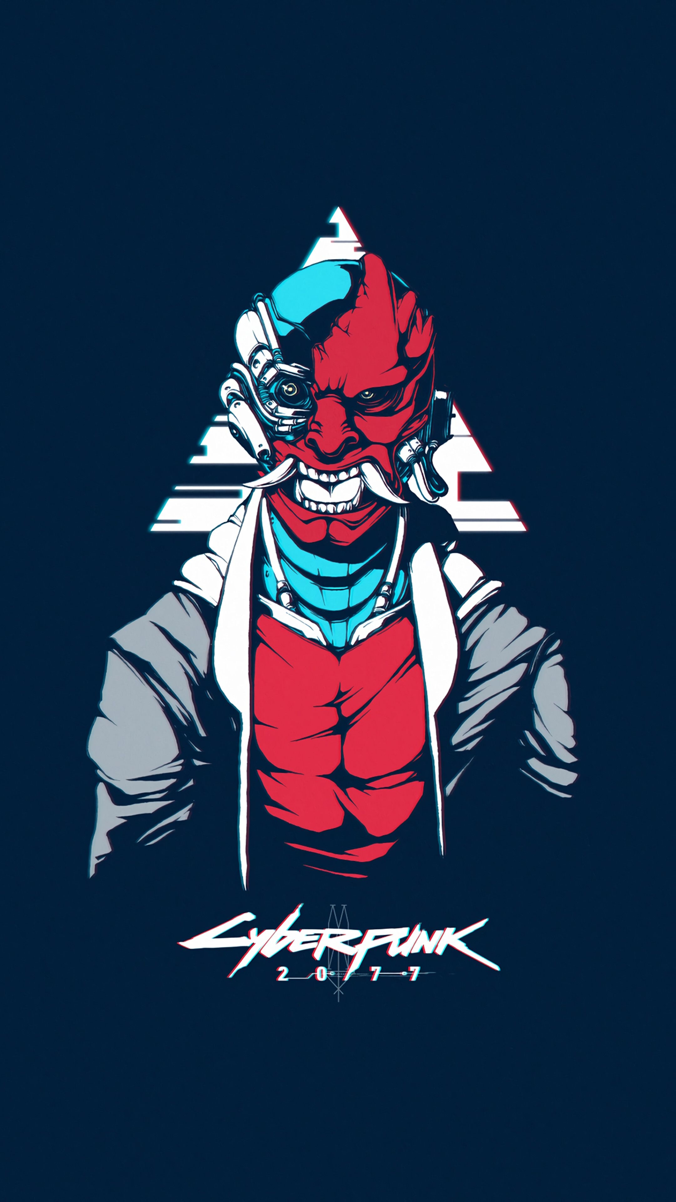 2160x3840 Cyberpunk Samurai, Minimalist, 4K phone HD Wallpaper, Image, Background, Photo and Picture HD Wallpaper, Phone