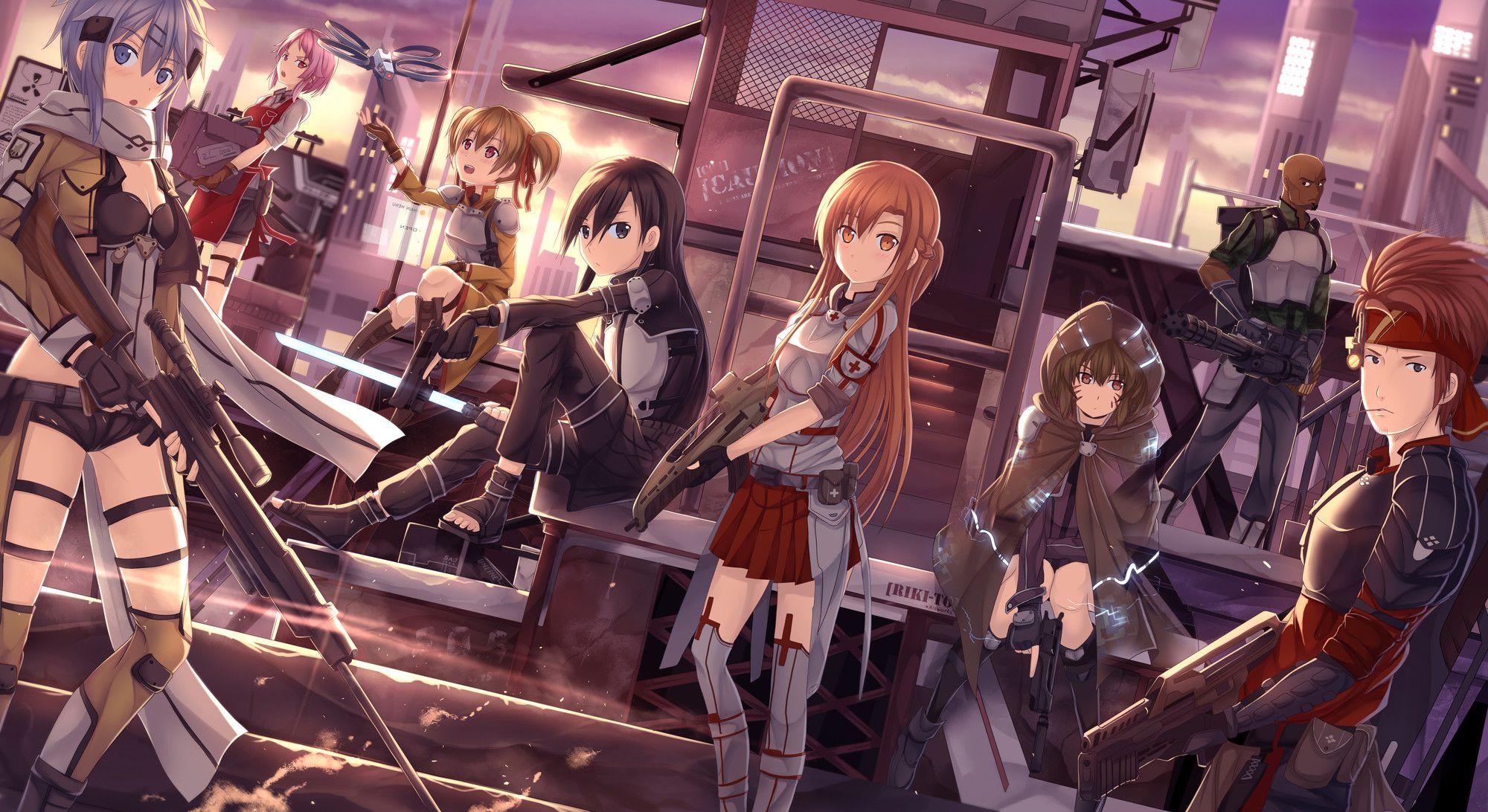 2000x1100 Sword Art Online 2 Wallpaper, Desktop