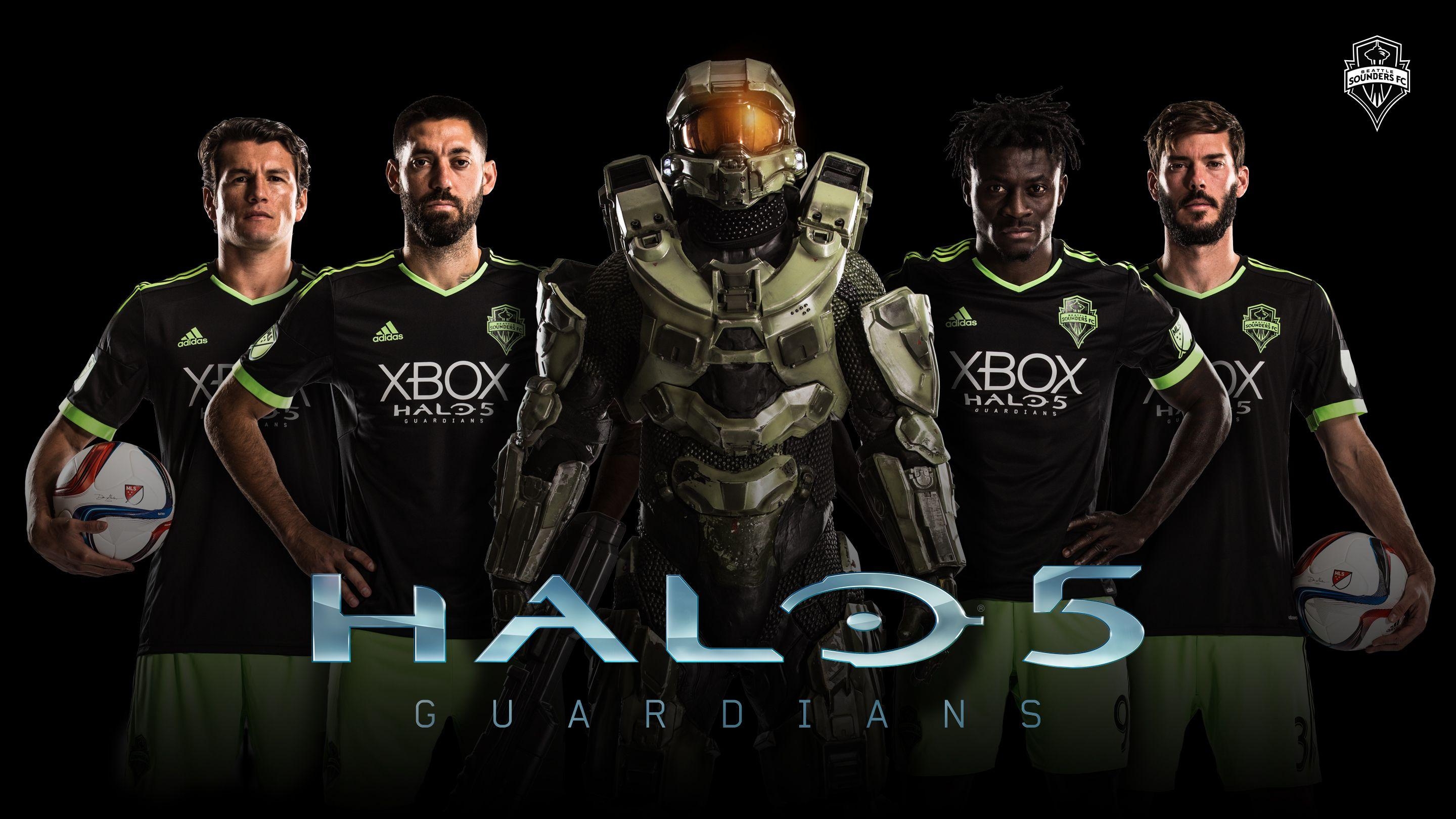 2880x1620 MLS Seattle Sounders FC Logo Halo 5 wallpaper 2018 in Soccer, Desktop