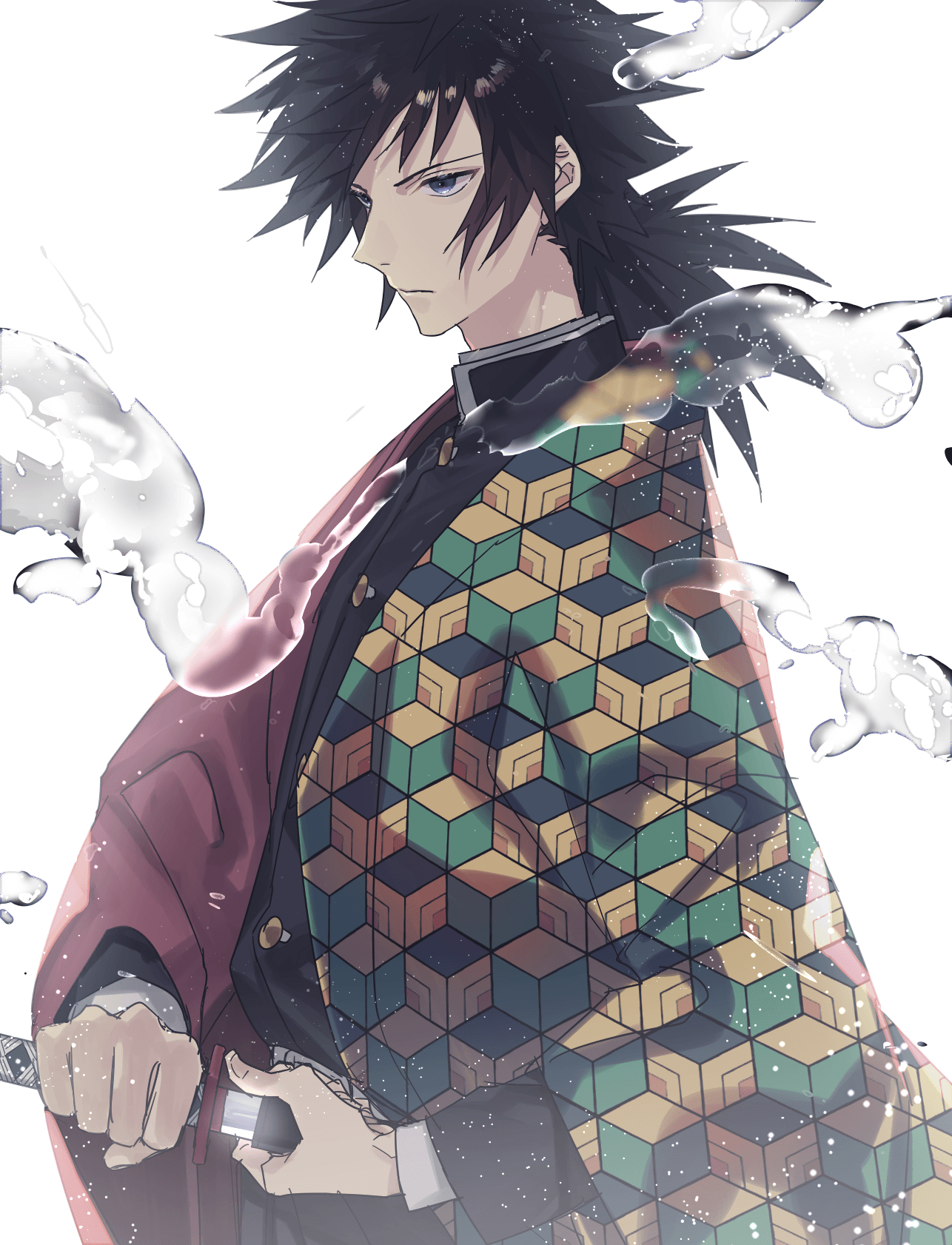 1290x1690 Tomioka Giyuu no Yaiba Anime Image Board, Phone