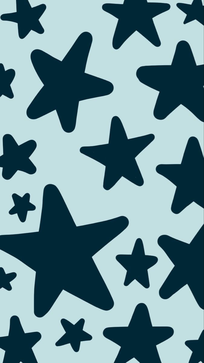 680x1200 Blue stars. Simplistic wallpaper, Future wallpaper, Preppy wallpaper, Phone