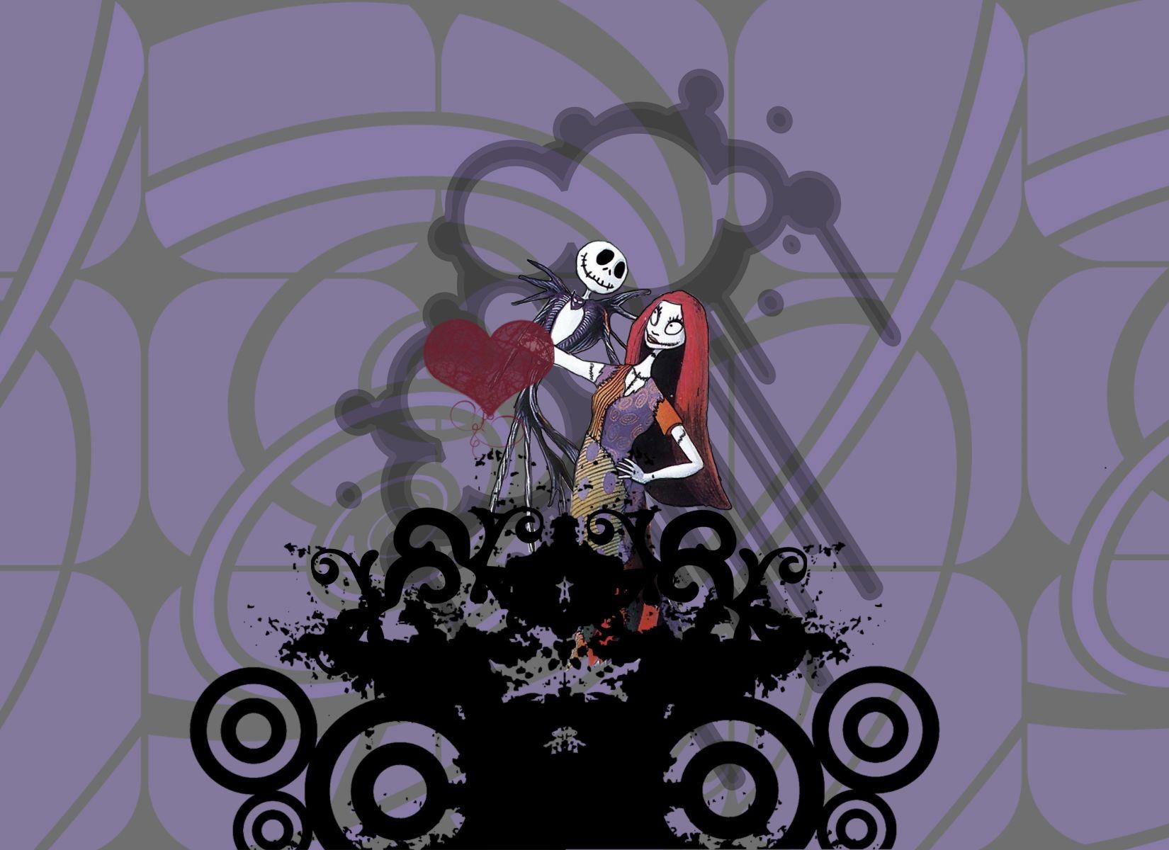 1650x1200 Jack Skellington and Sally Wallpaper, Desktop