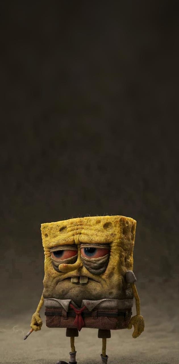 630x1280 Smoky spongebob wallpaper, Phone