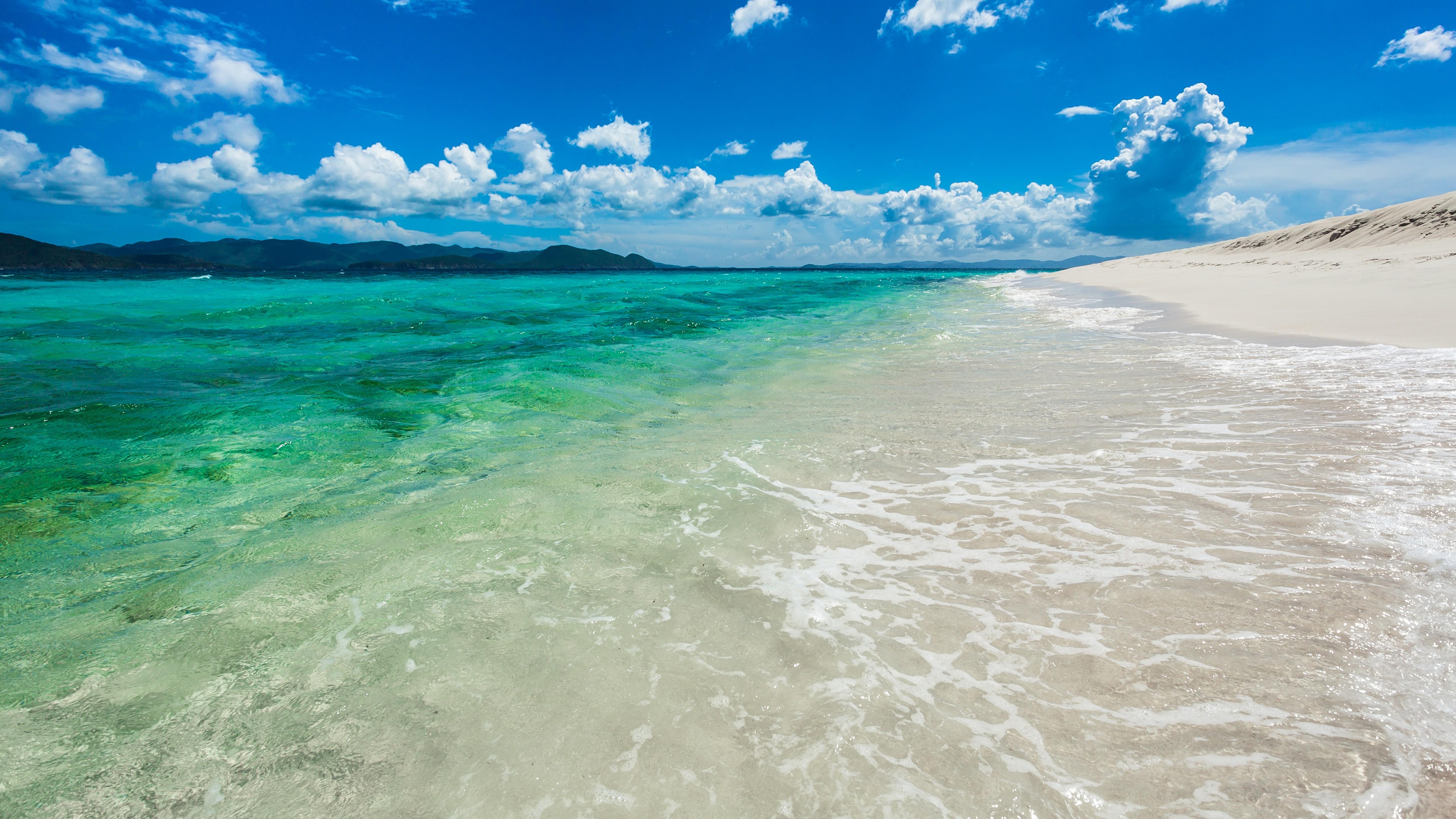 5120x2880 British Virgin Islands, #landscape, #beach, #tropical, #sandy cay, Desktop