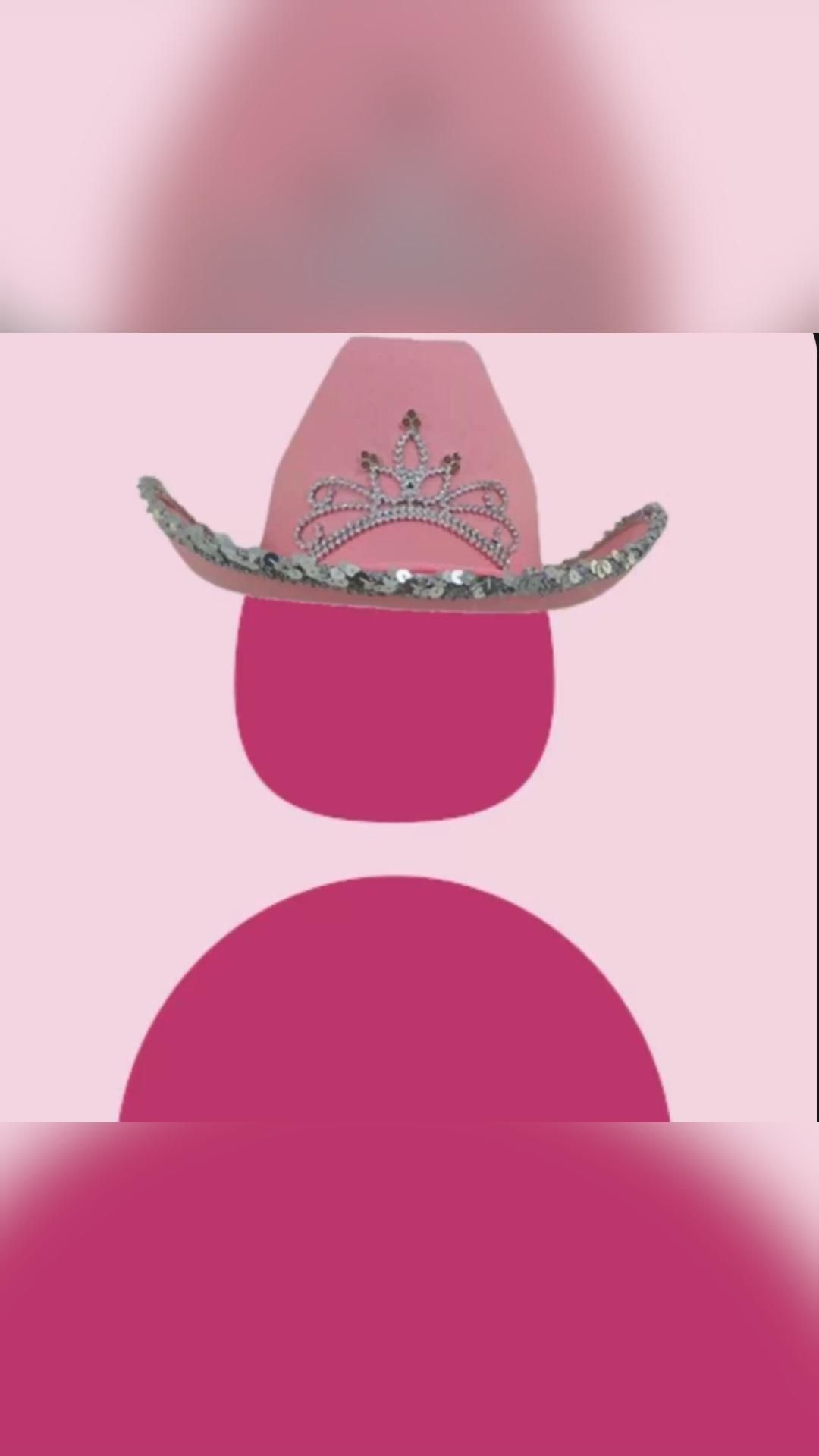 1080x1920 Preppy Cowgirl Hat, Phone