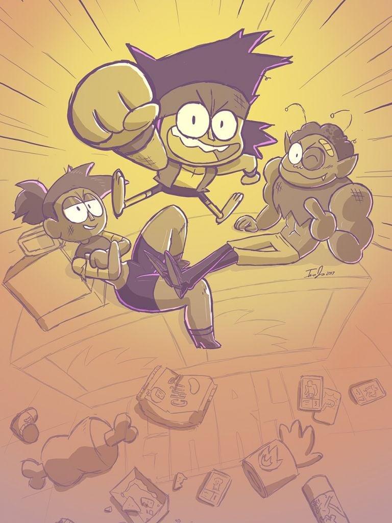 770x1030 OK K.O.! Let's Be Heroes Wallpaper.wallpaperafari.com, Phone