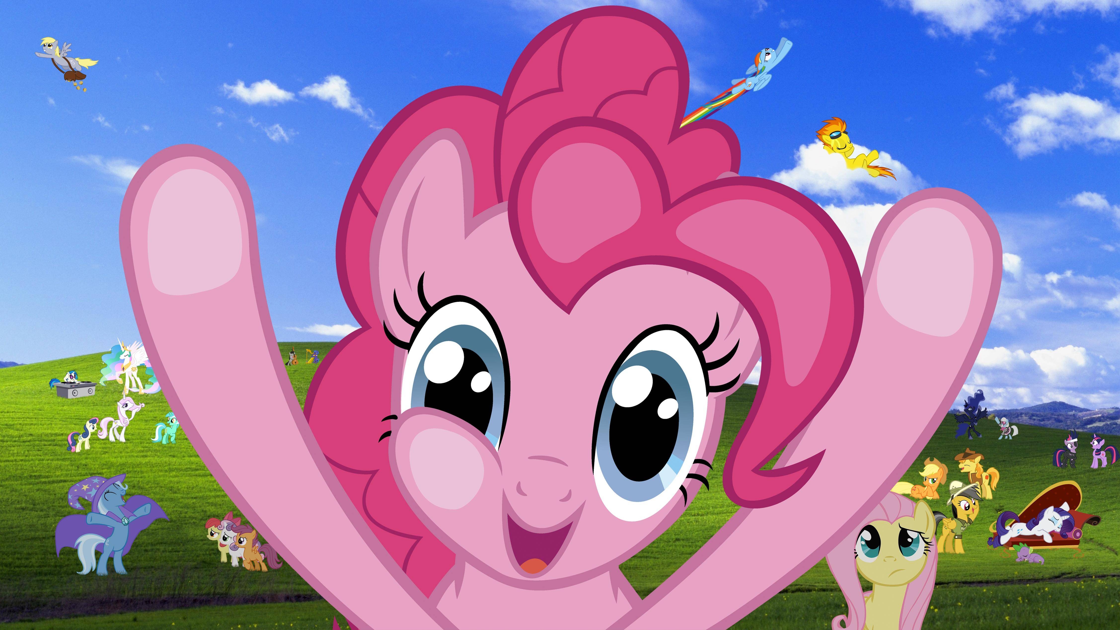 4510x2540 Windows Pony Wallpaper Pinkie Pie Version, Desktop