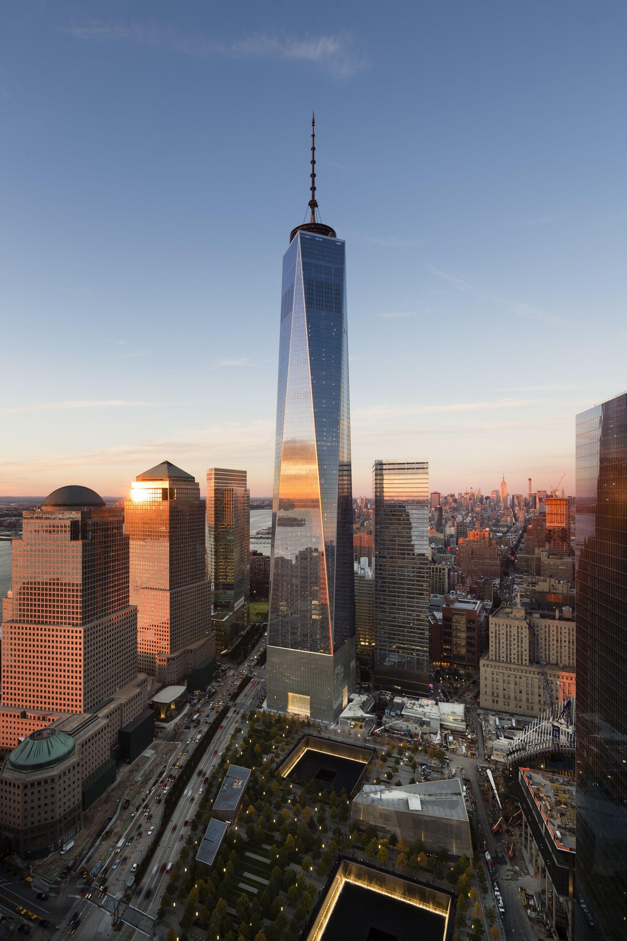 2000x3000 Gallery of Image of SOM's Completed One World Trade Center in New, Phone