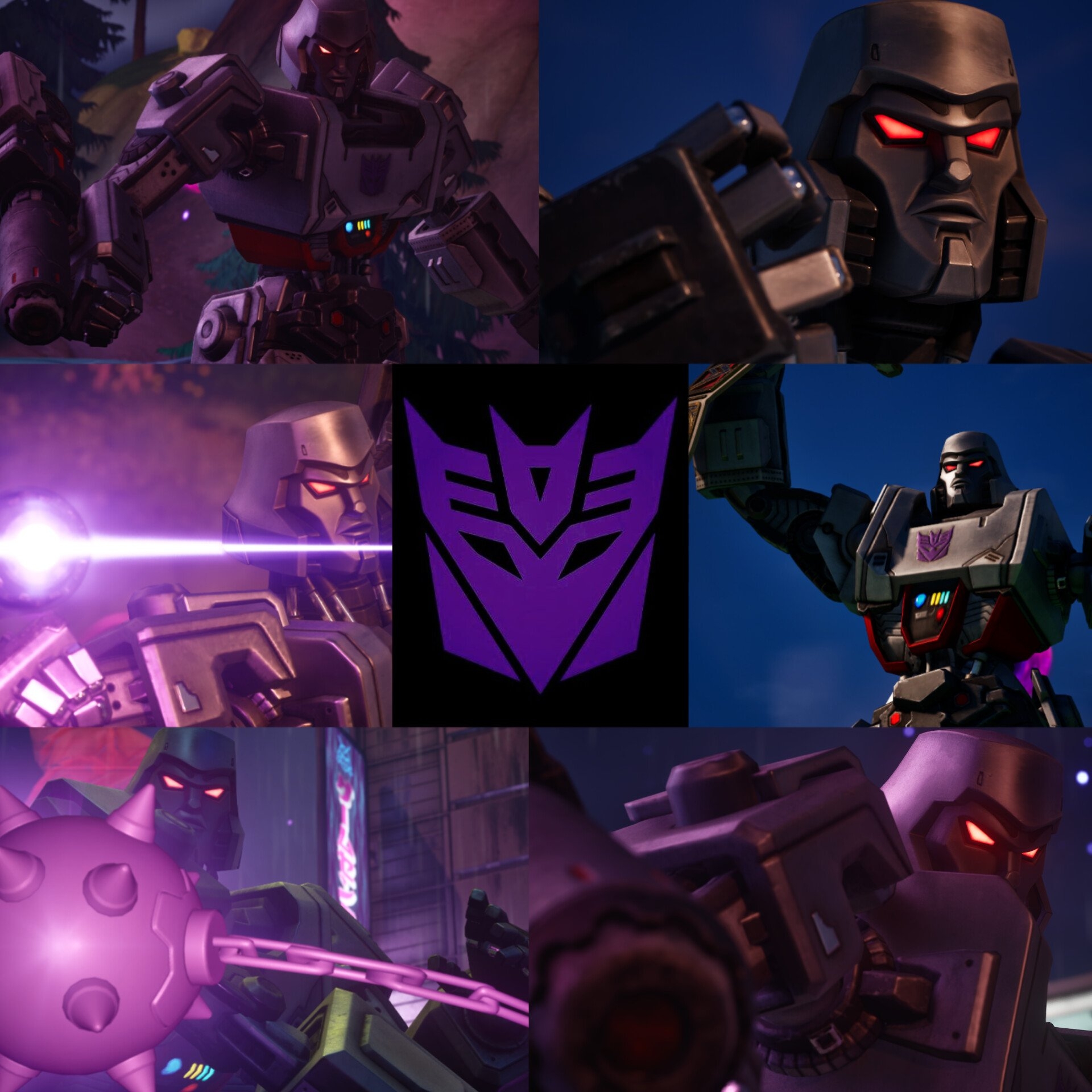 1920x1920 Megatron Fortnite wallpaper, Phone