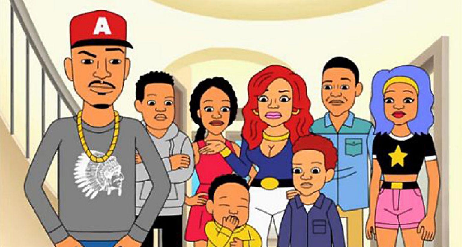 1540x830 Cartoon Rap: Music Stars as Animated Characters, Desktop