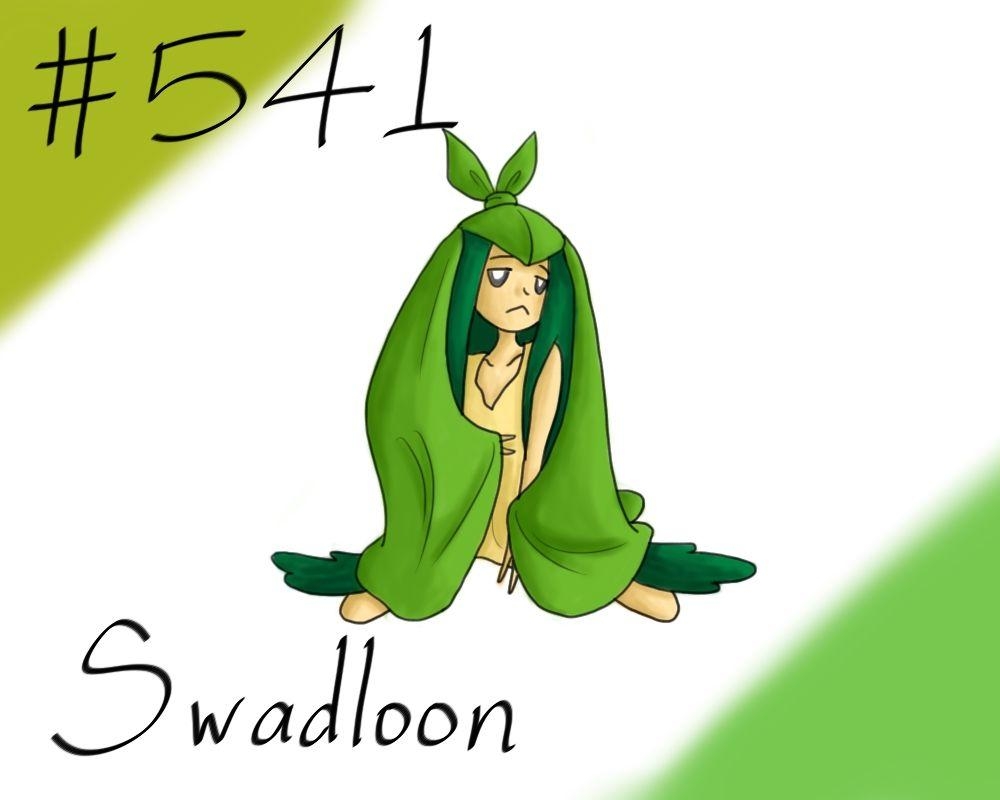 1000x800 Pokemon Gijinka Project 541 Swadloon, Desktop