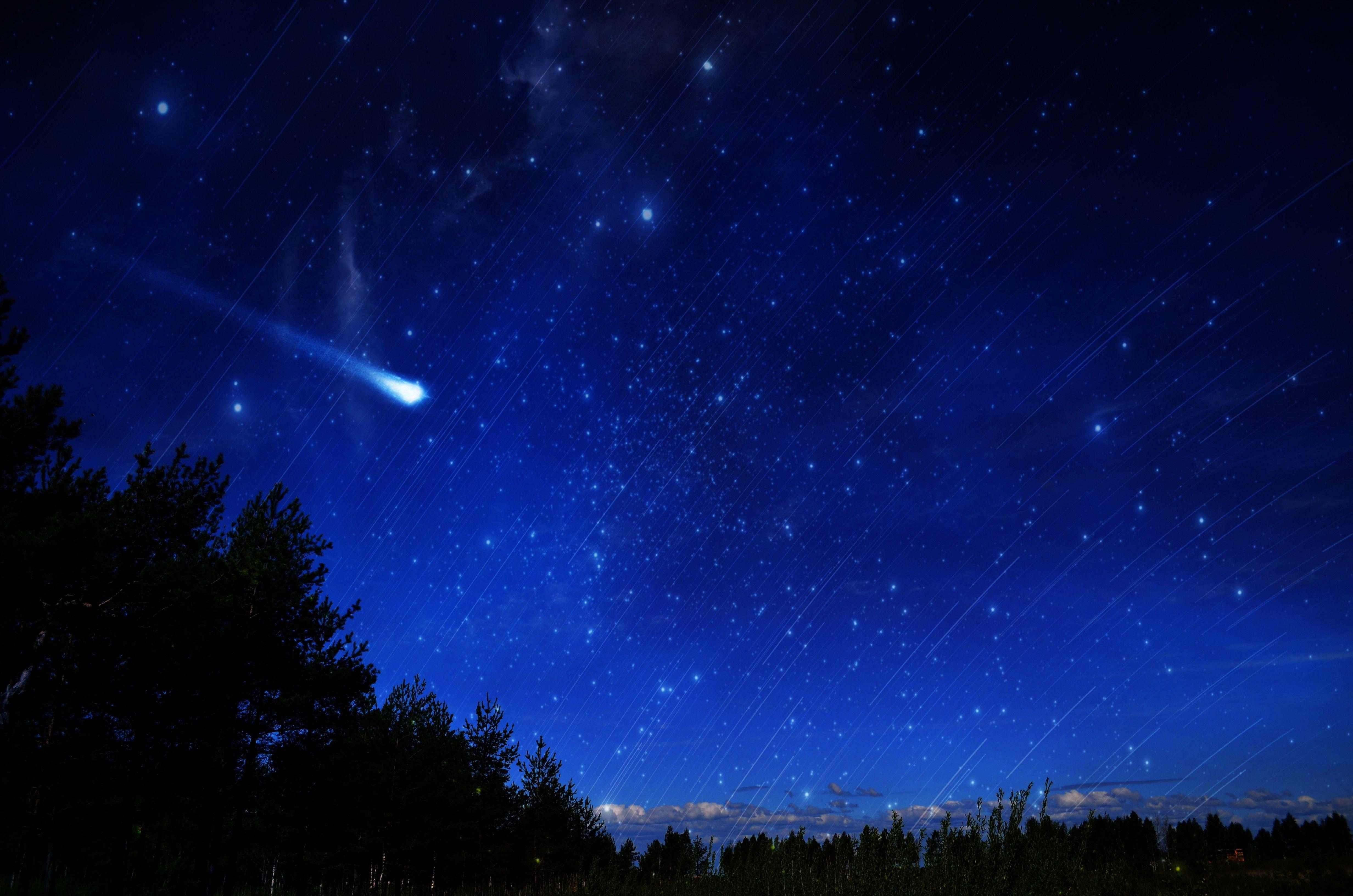 4930x3270 space, Stars, Comet Wallpaper HD / Desktop and Mobile Background, Desktop